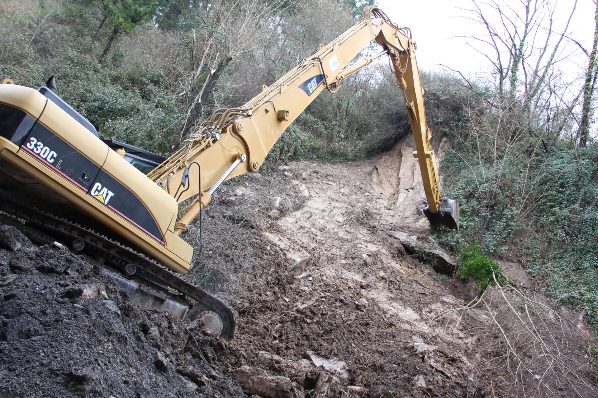 Diferente perspectiva de la máquina