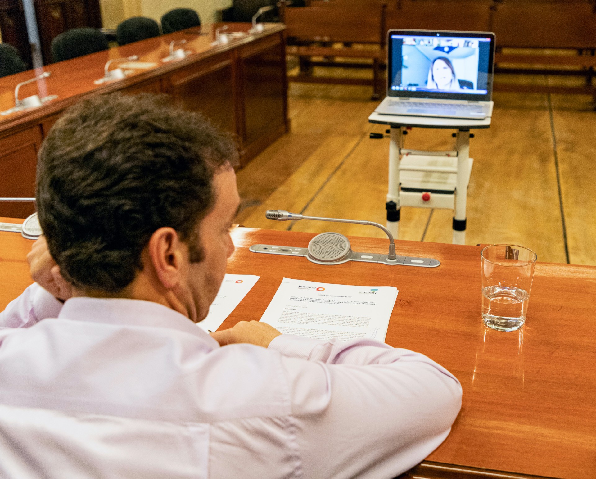 El alcalde en el Plenario