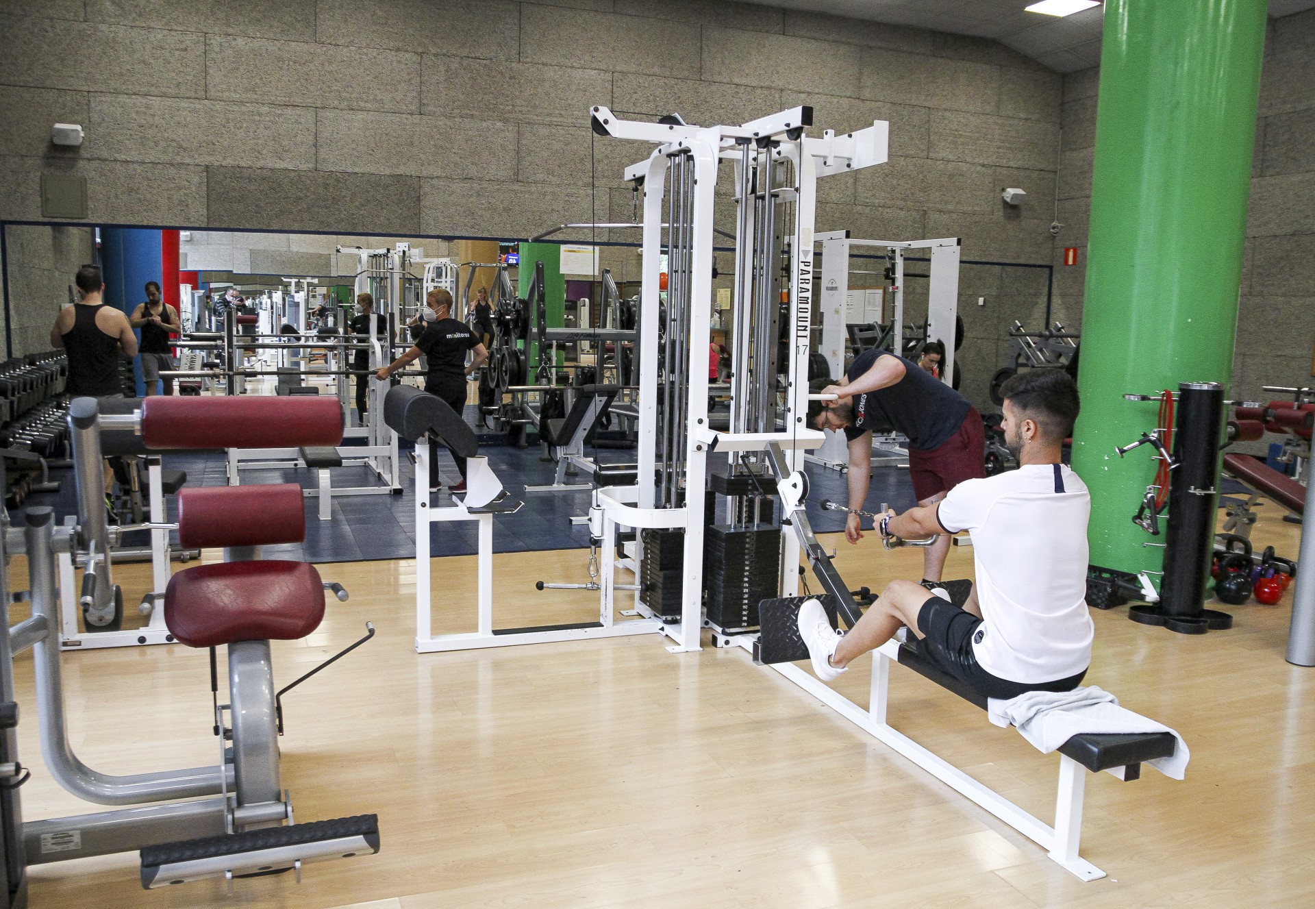 El primer día ha habido pocas personas