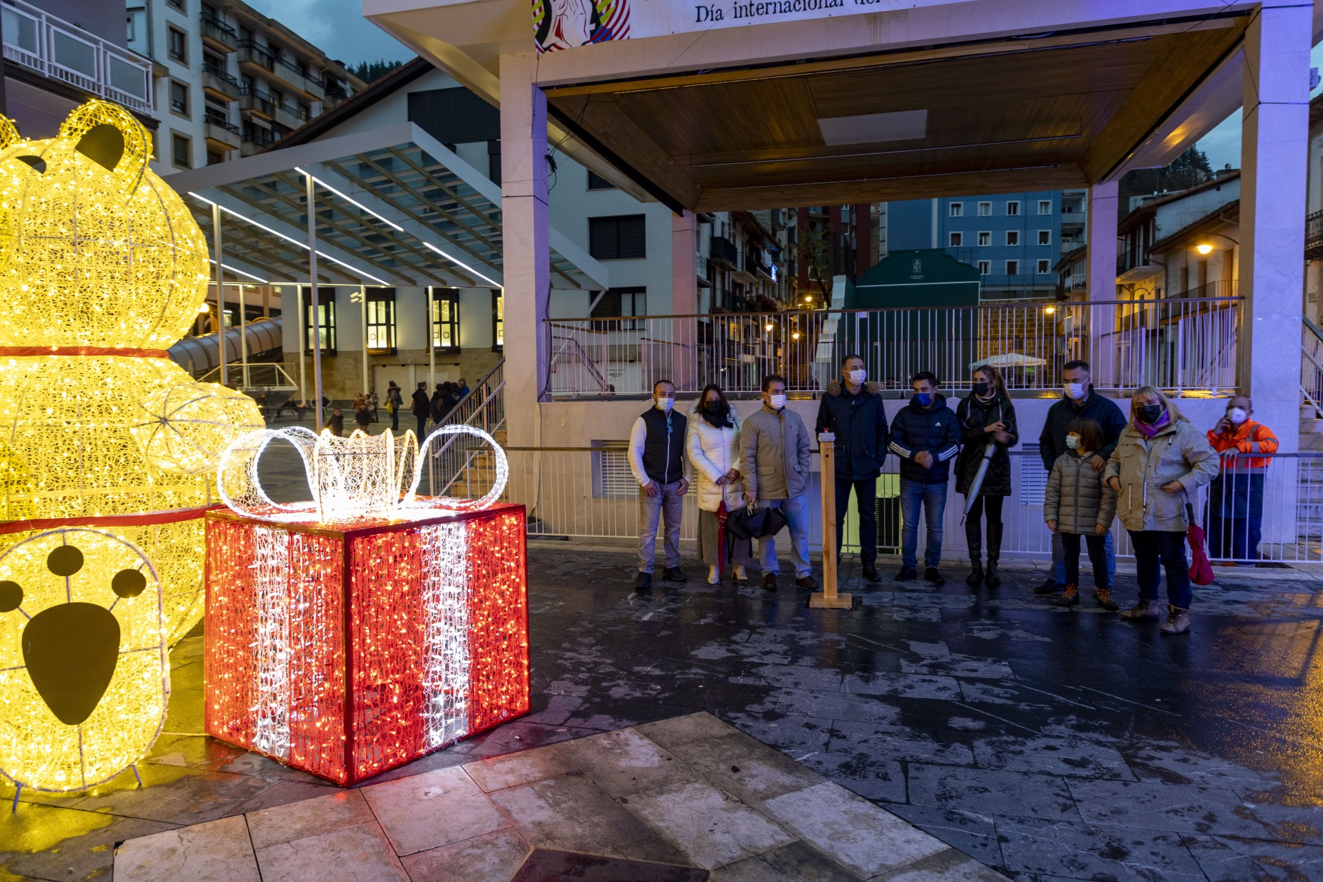 Encendido de luces de Navidad