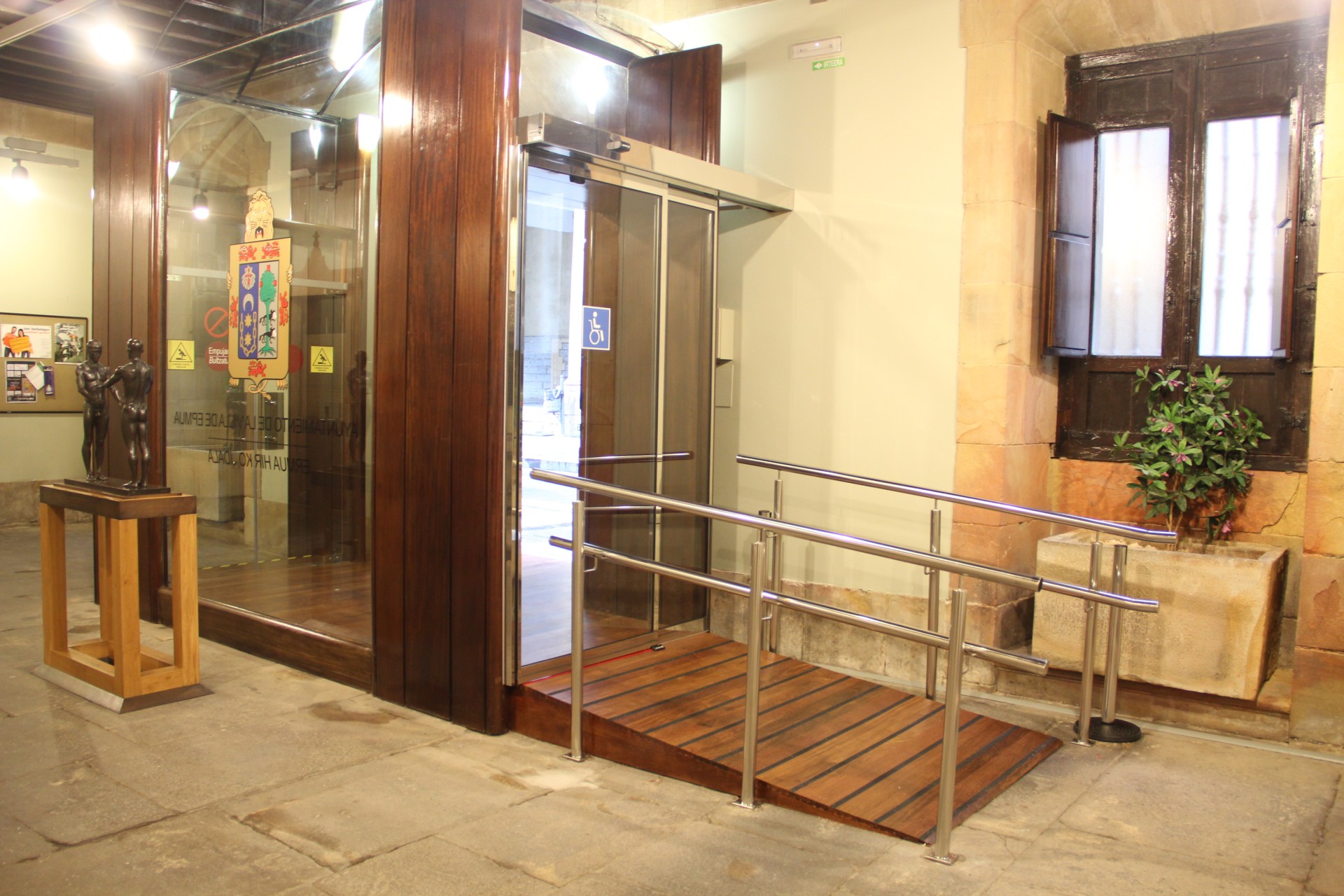 Entrada del ayuntamiento