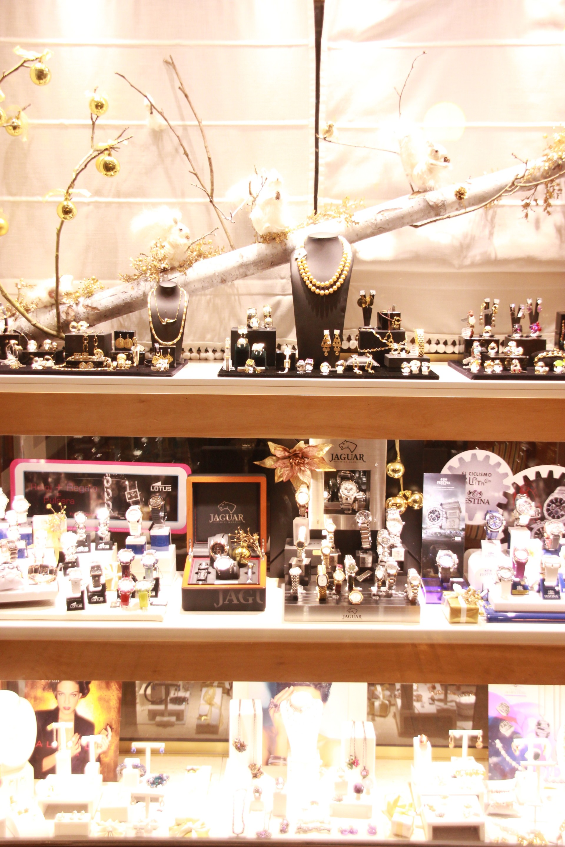 Escaparate de la joyería