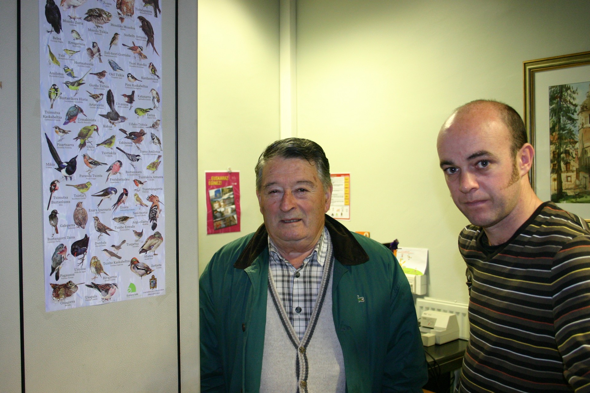 Estudio de las Aves en Ermua por Federico Iturriagagoitia (visita del mes)