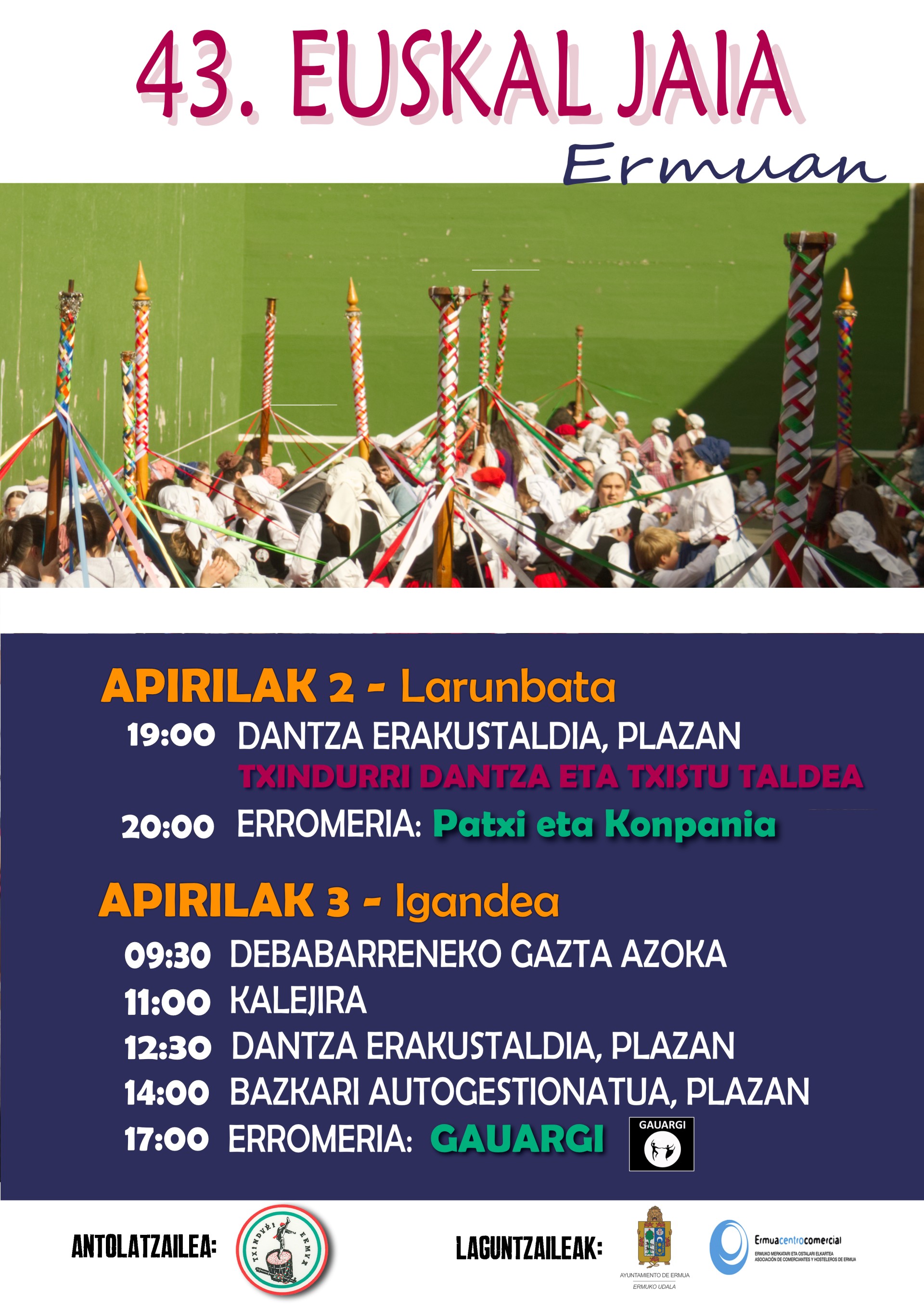 Euskal jaiaren kartela