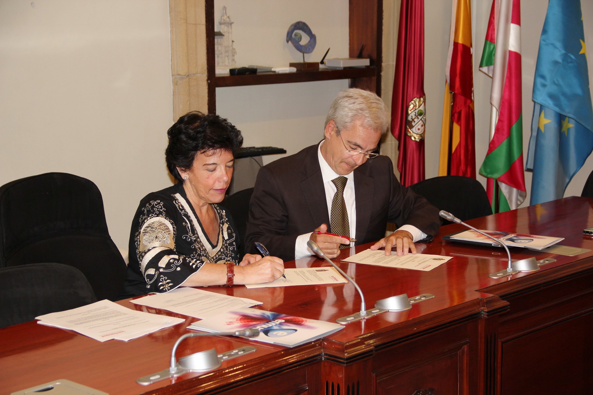 Firma del convenio