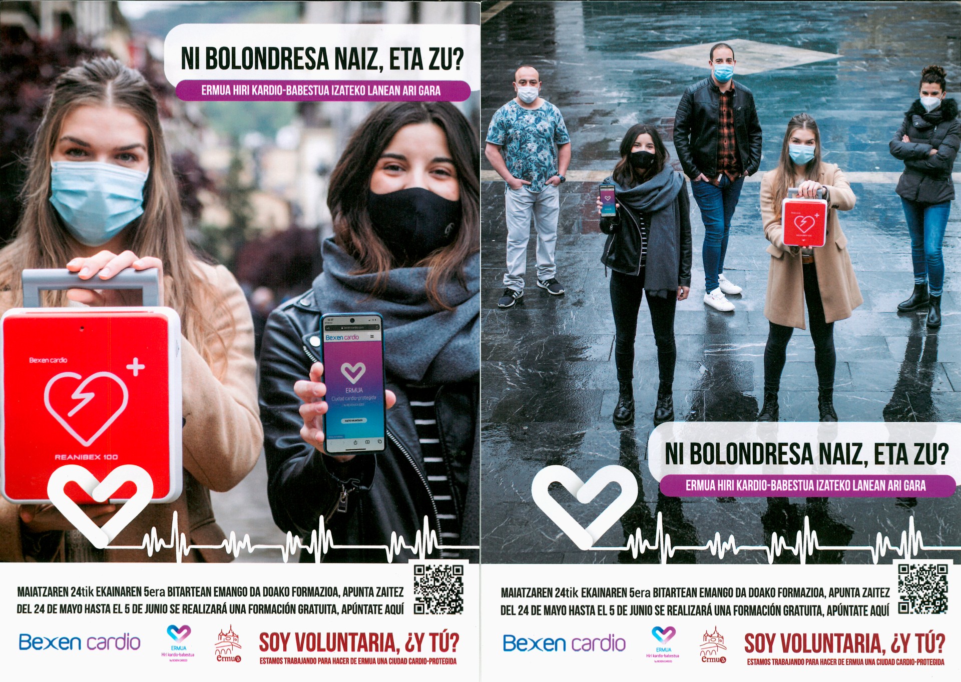 Folleto de la campana publicitaria