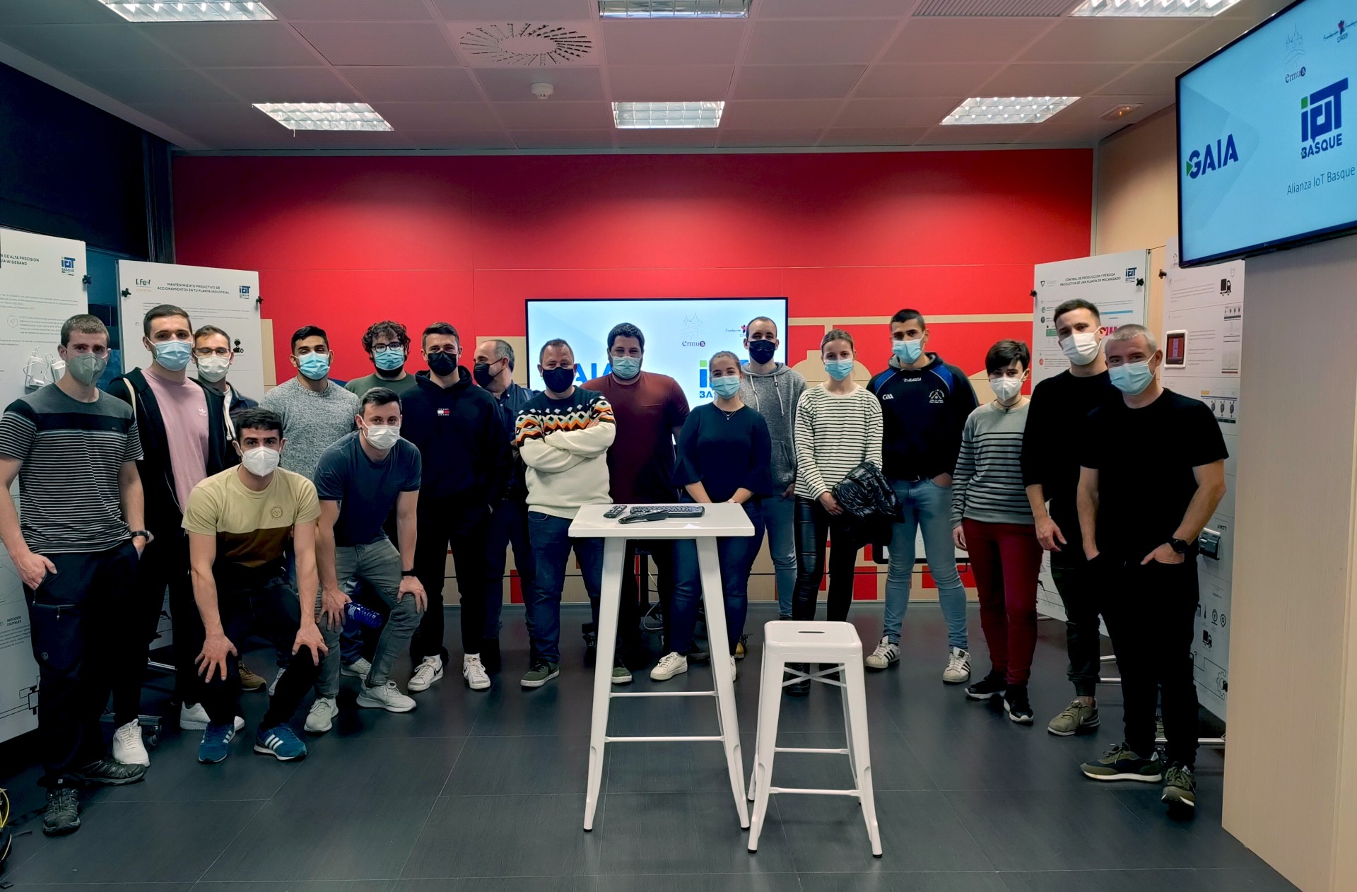 Foto de familia del 4º curso
