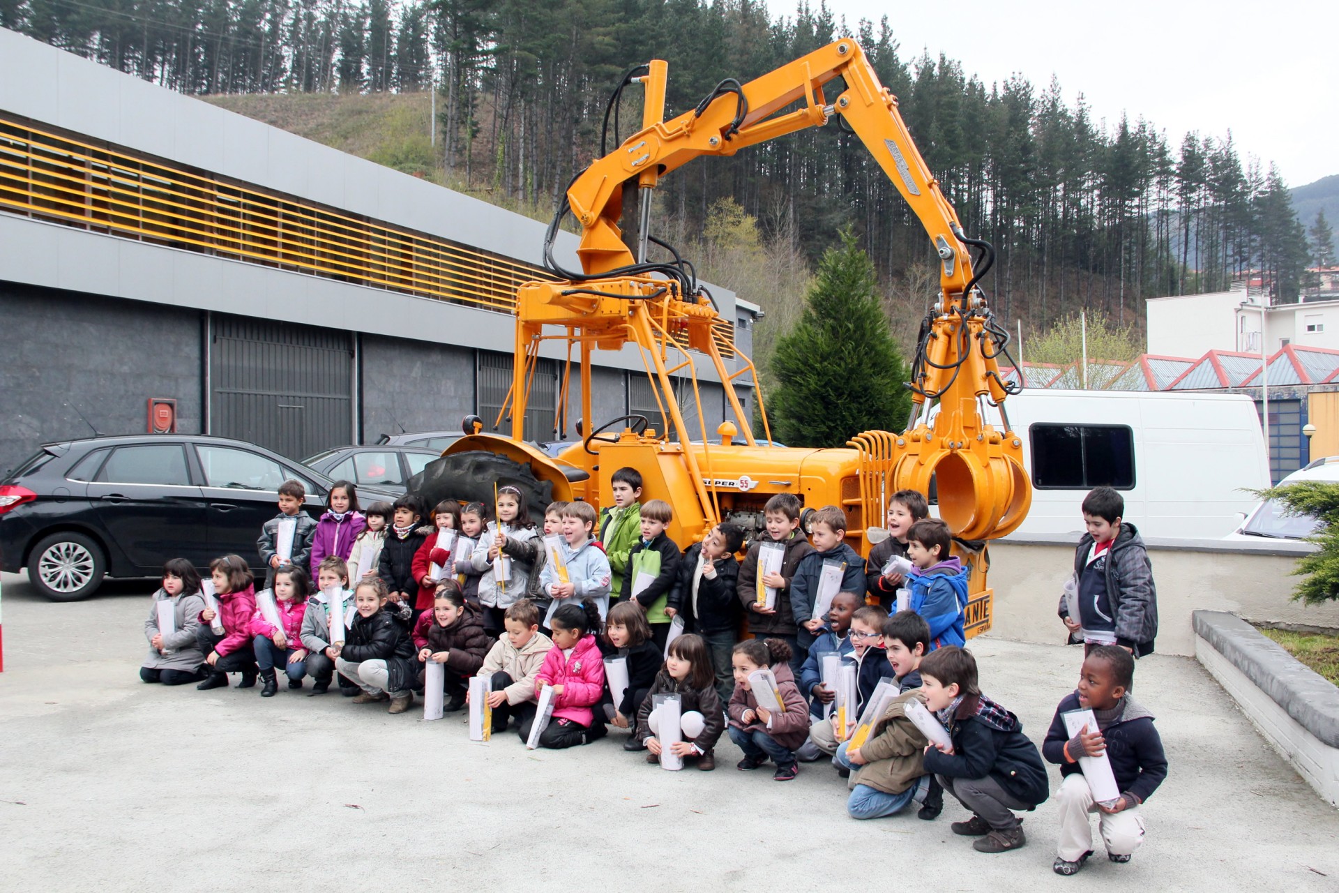 Foto de grupo de los alumnos y alumnas