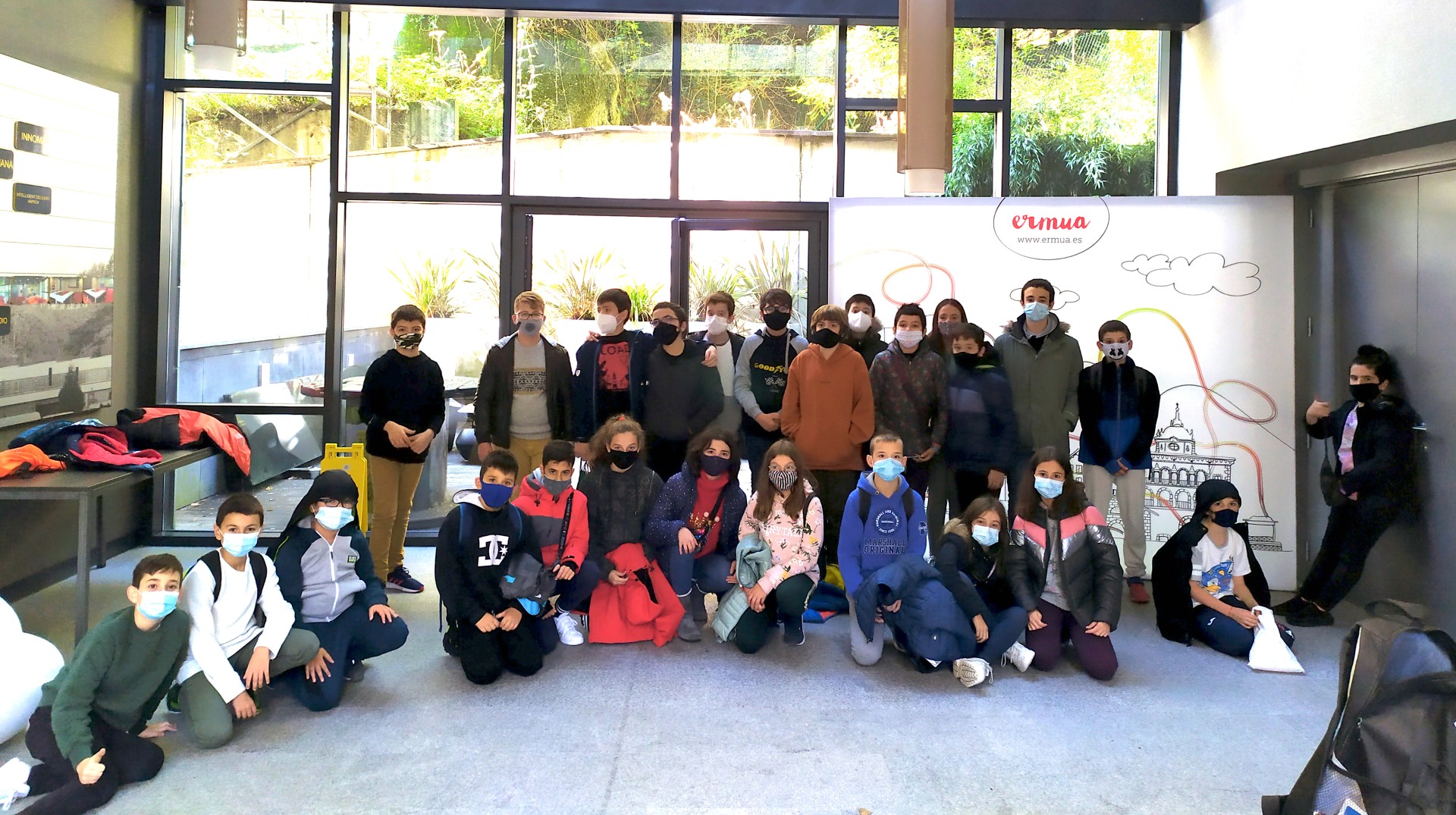 Foto del grupo al finalizar