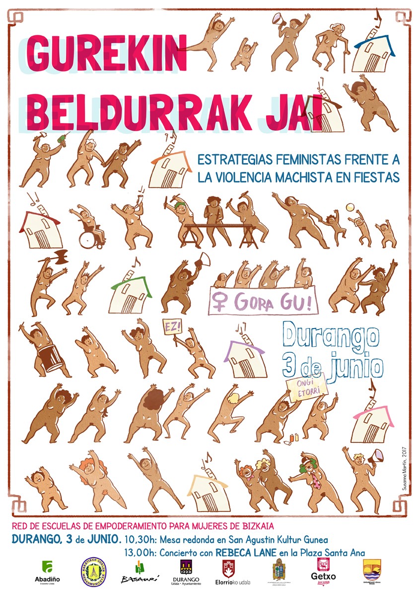 ‘Gurekin beldurrak jai!’, el encuentro de las Escuelas de Empoderamiento de Bizkaia ‘Gurekin beldurrak jai!’, el encuentro de las Escuelas de Empoderamiento de Bizkaia