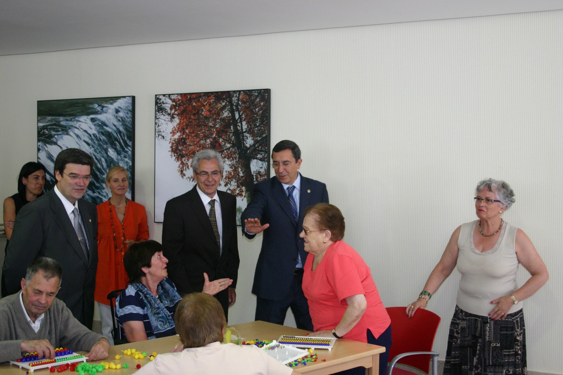 Inauguración de centro Abeletxe, residencia y centro de día foral de Ermua