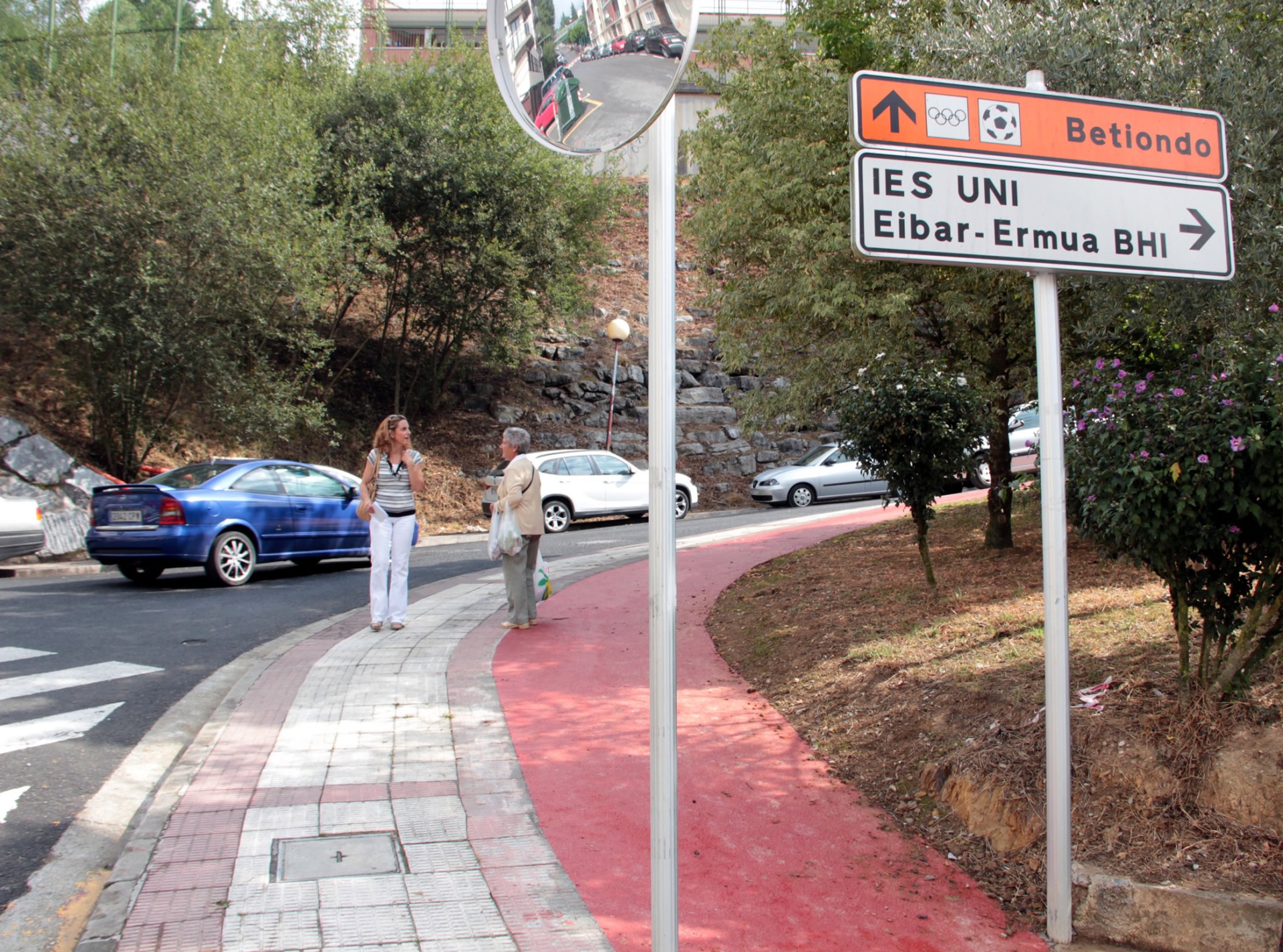 Inicio del acceso al Instituto