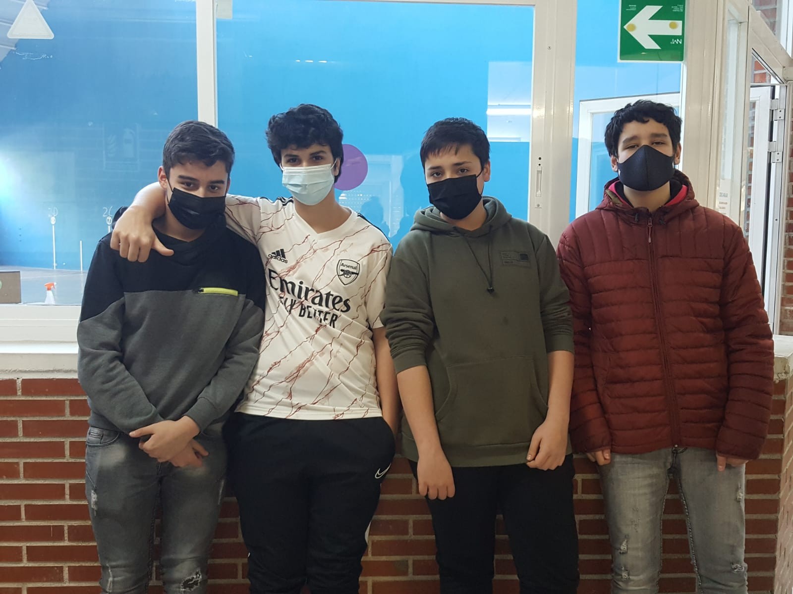 Integrantes del grupo ganador de I'm bizi