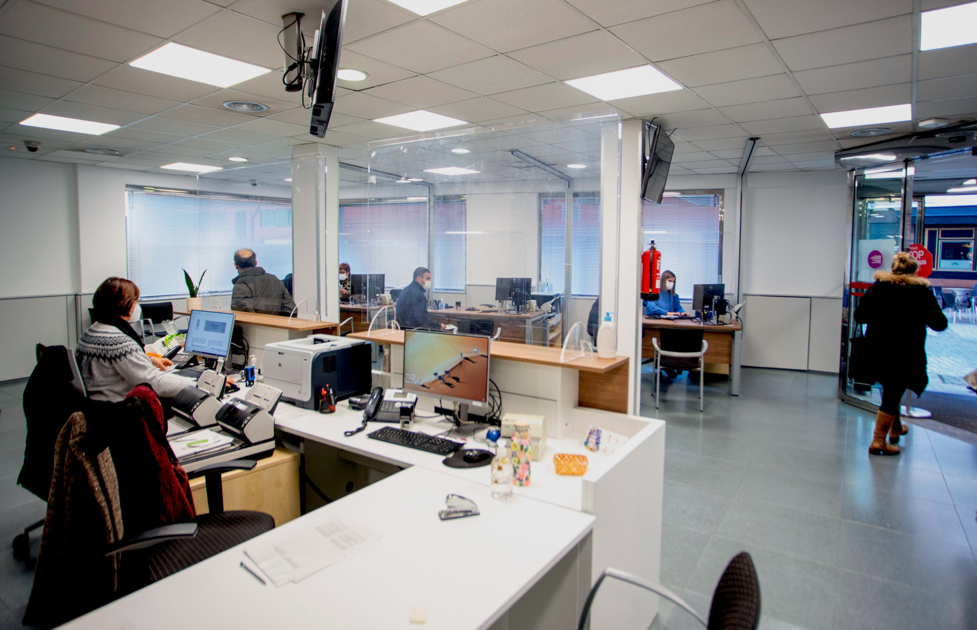 La imagen muestra el interior de las instalaciones