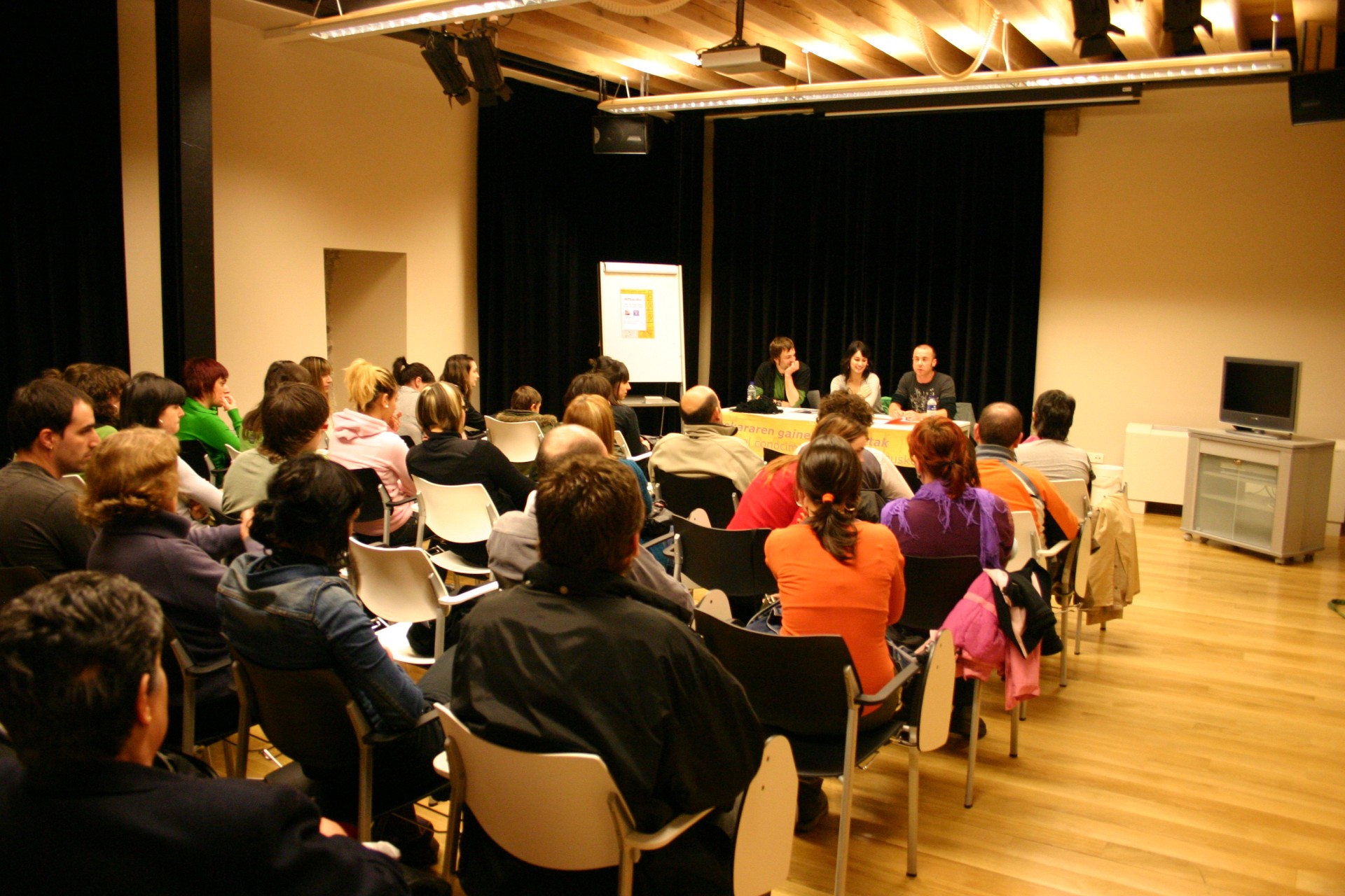 IX Jornadas sobre el uso del euskera (Berbetan).Principal