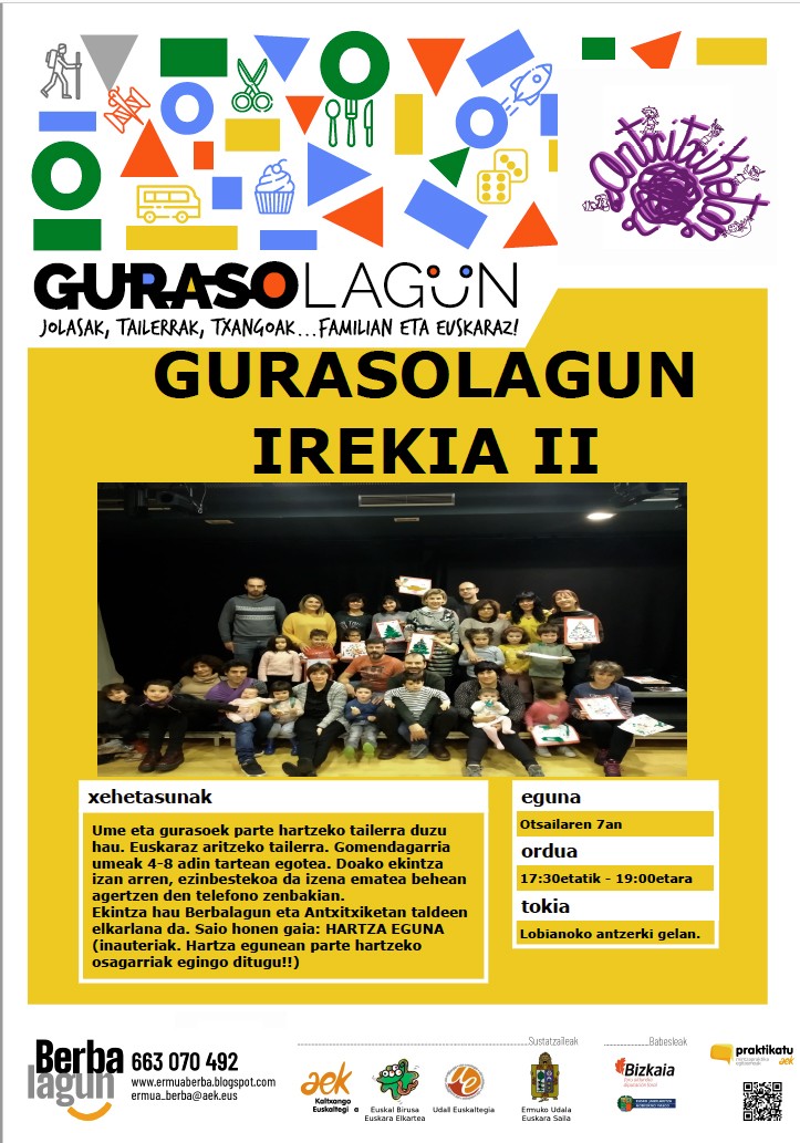 Jarduera iragartzeko kartela