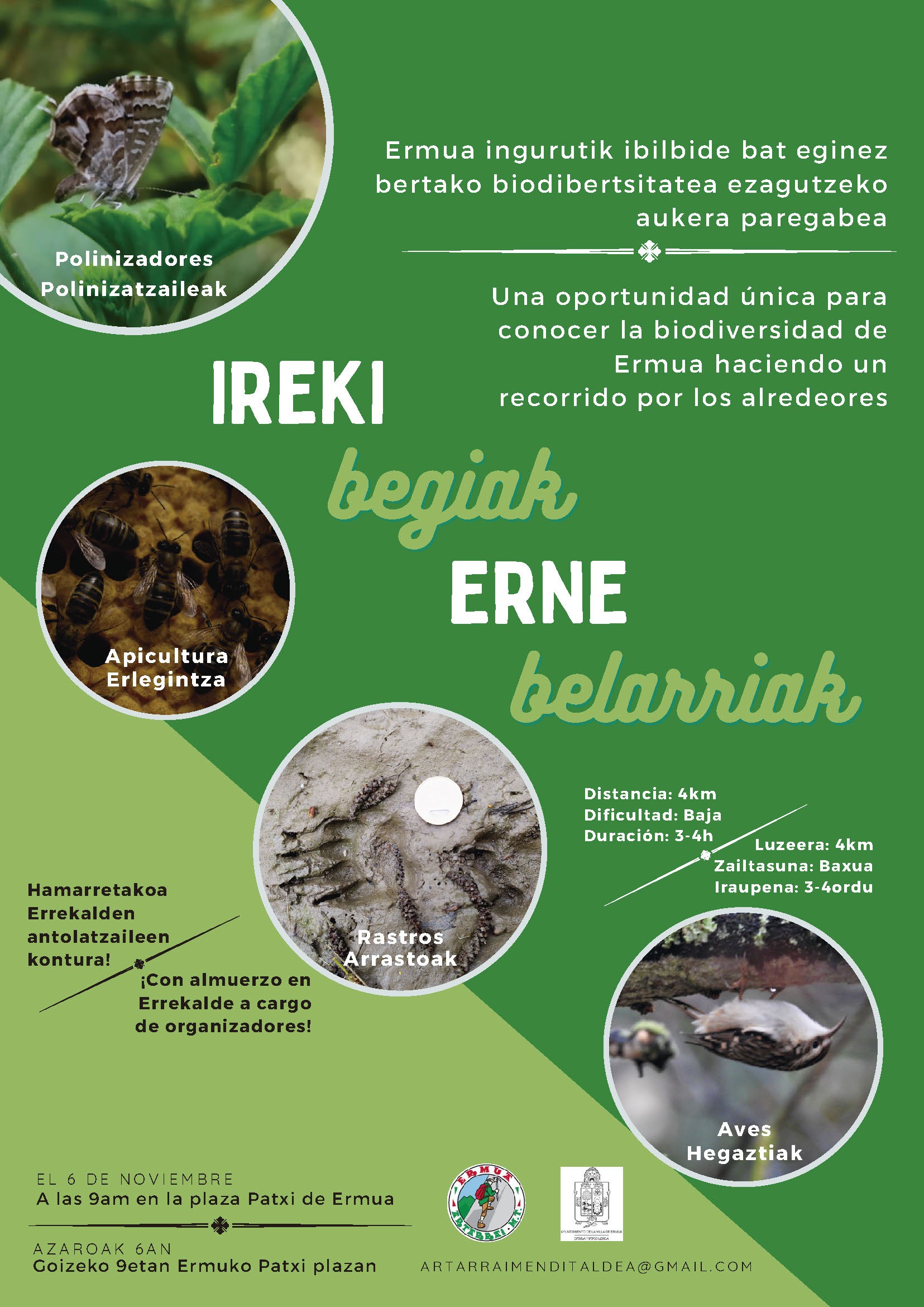 Jarduera iragartzeko kartela Jarduera iragartzeko kartela