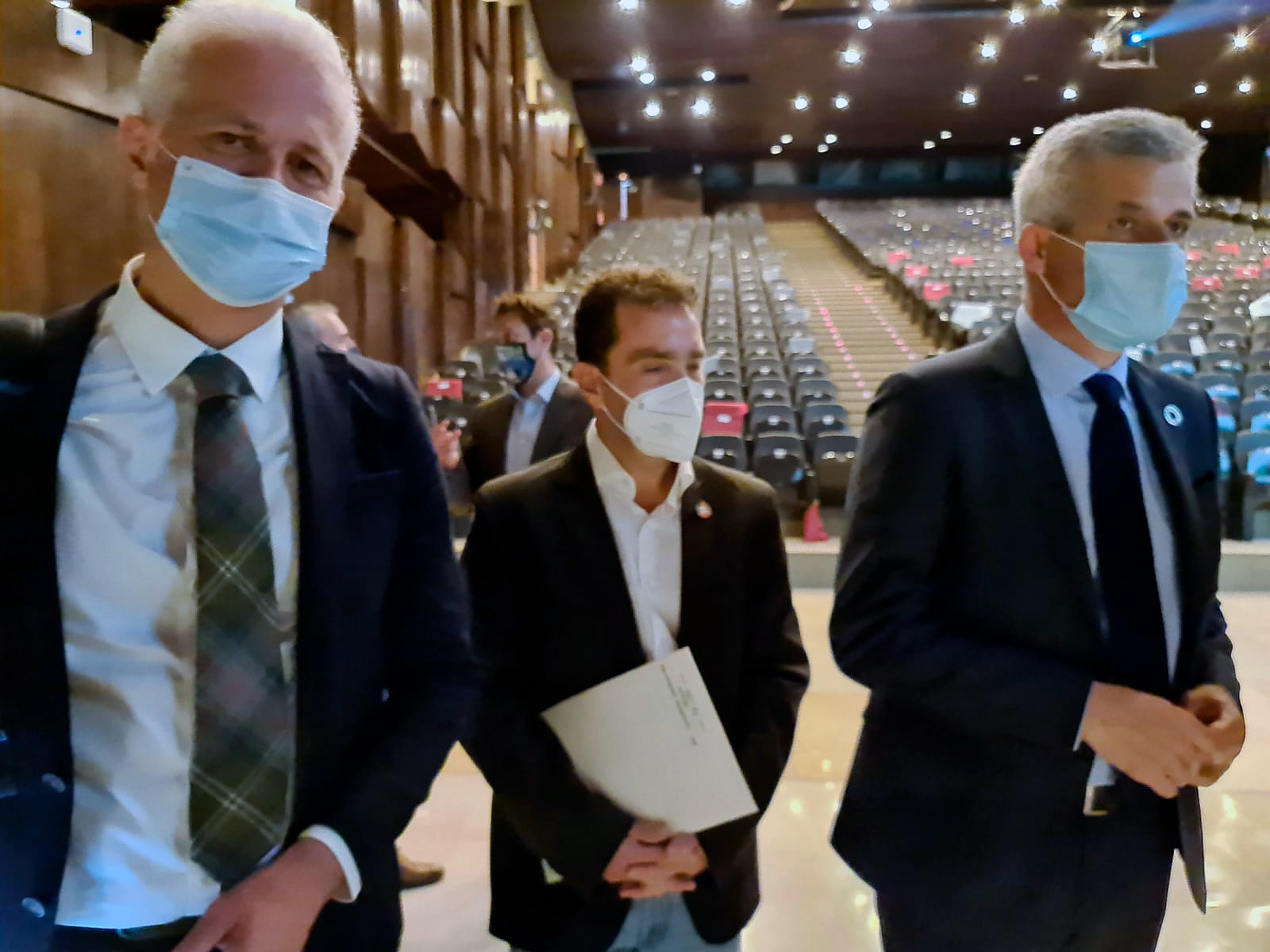 Juan Carlos Abascal con Pablo Hermeoso de Mendoza