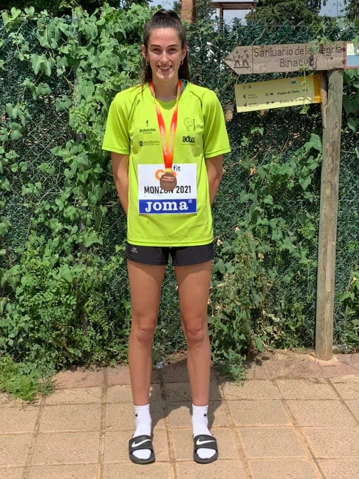 Juleno Bouzo con la medalla