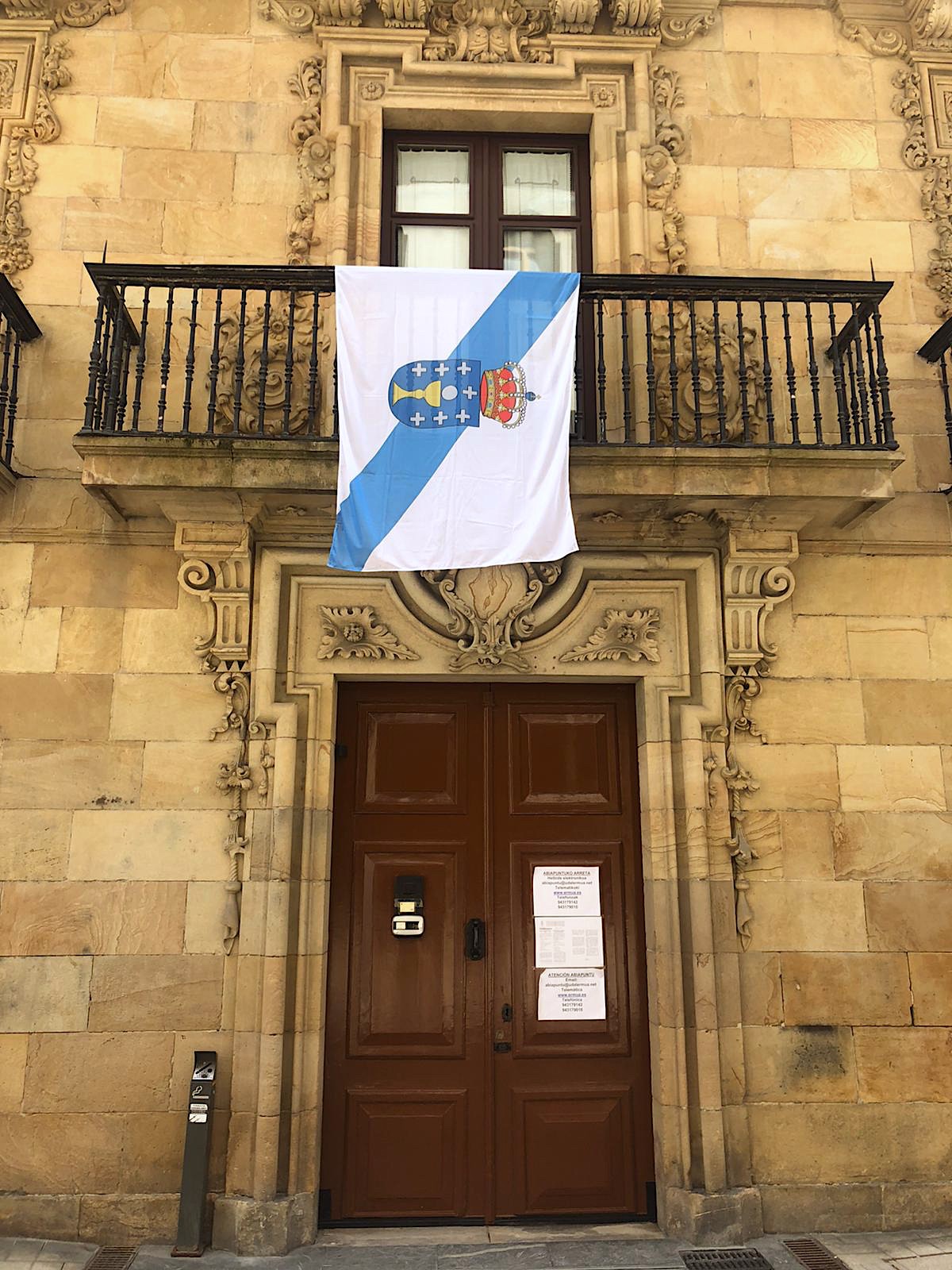 La bandera de Galicia en la C.Consitorial
