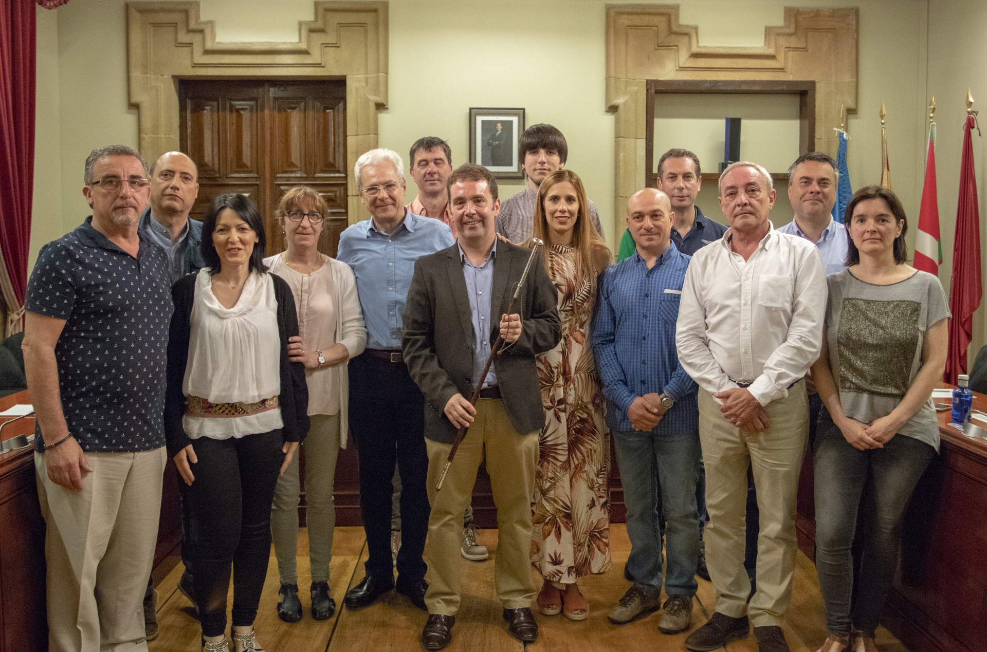 La corporación de la legislatura 2015-2017 La corporación de la legislatura 2015-2017