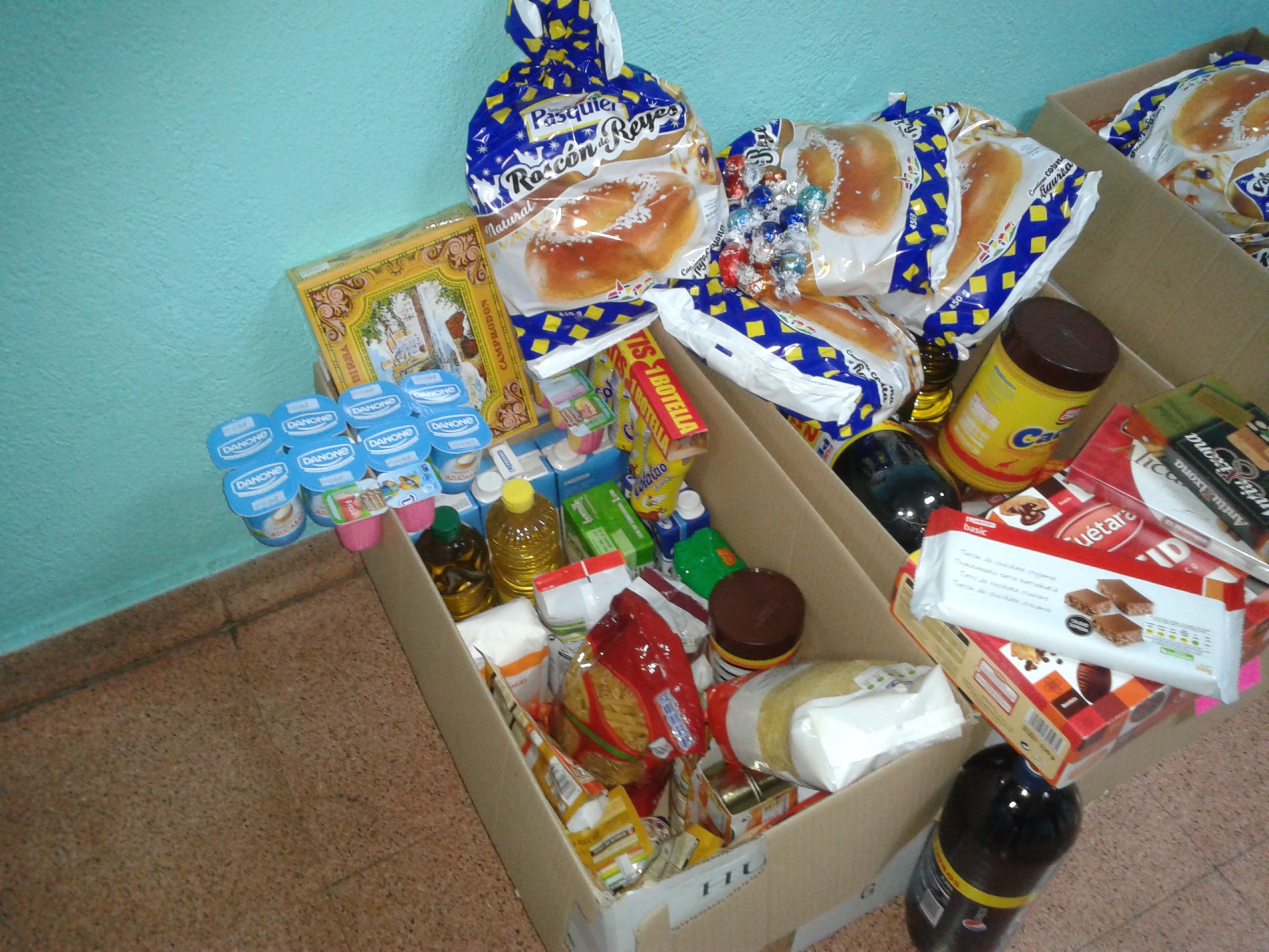 Lote de productos para 7 personaas