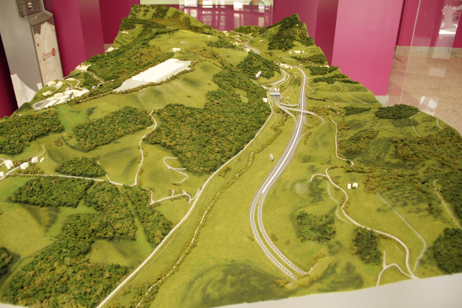 Maqueta de la variante