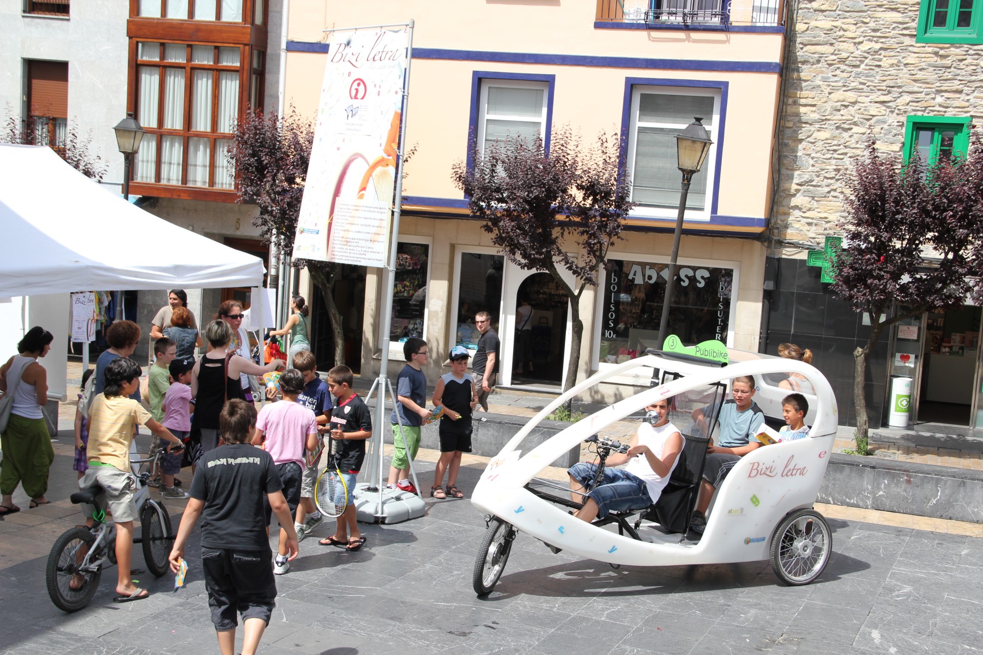 Maratón de Lectura, Bizi Letra 2010 en Ermua (Bizkaia)