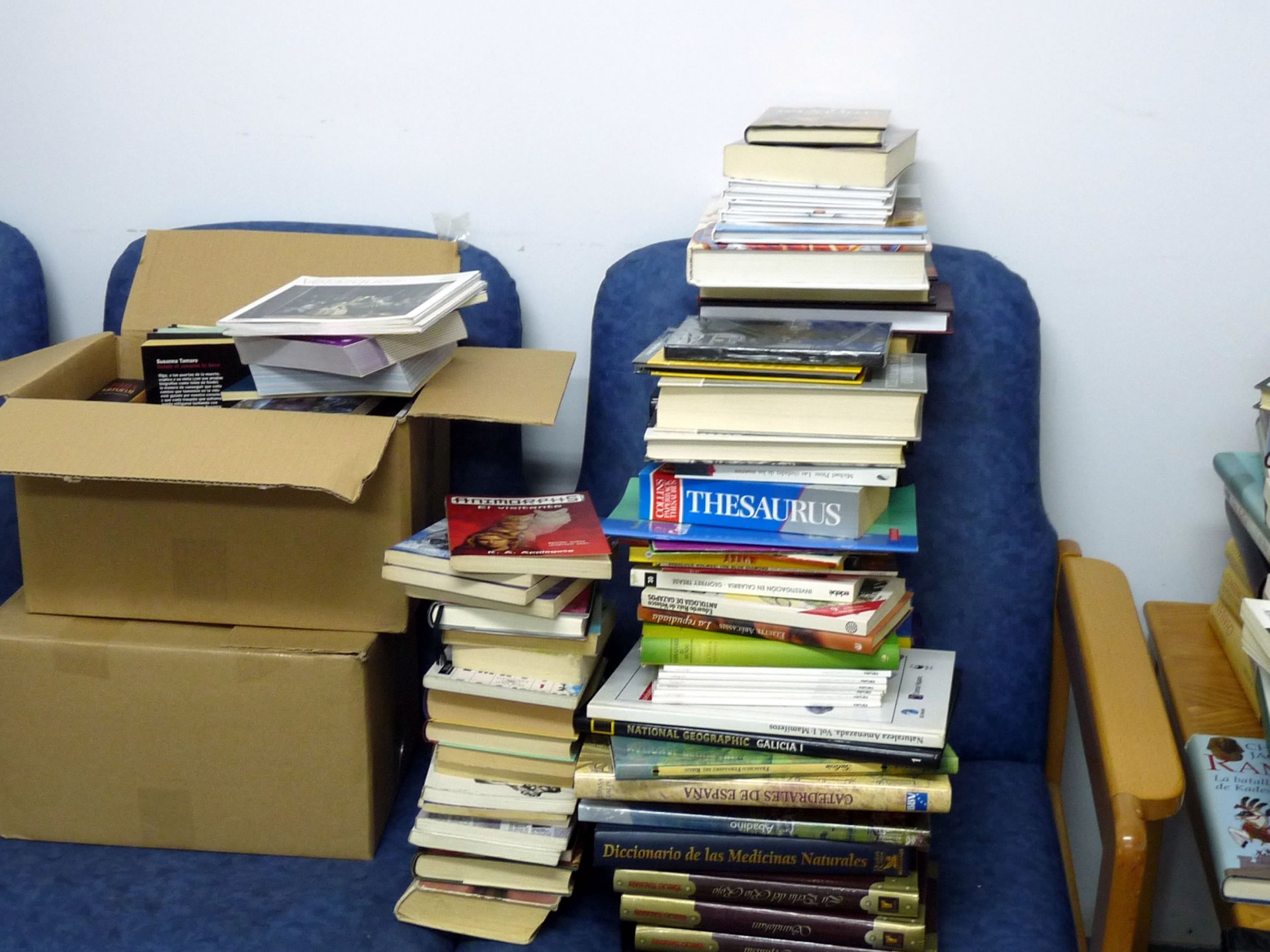 Material antes de su clasificación