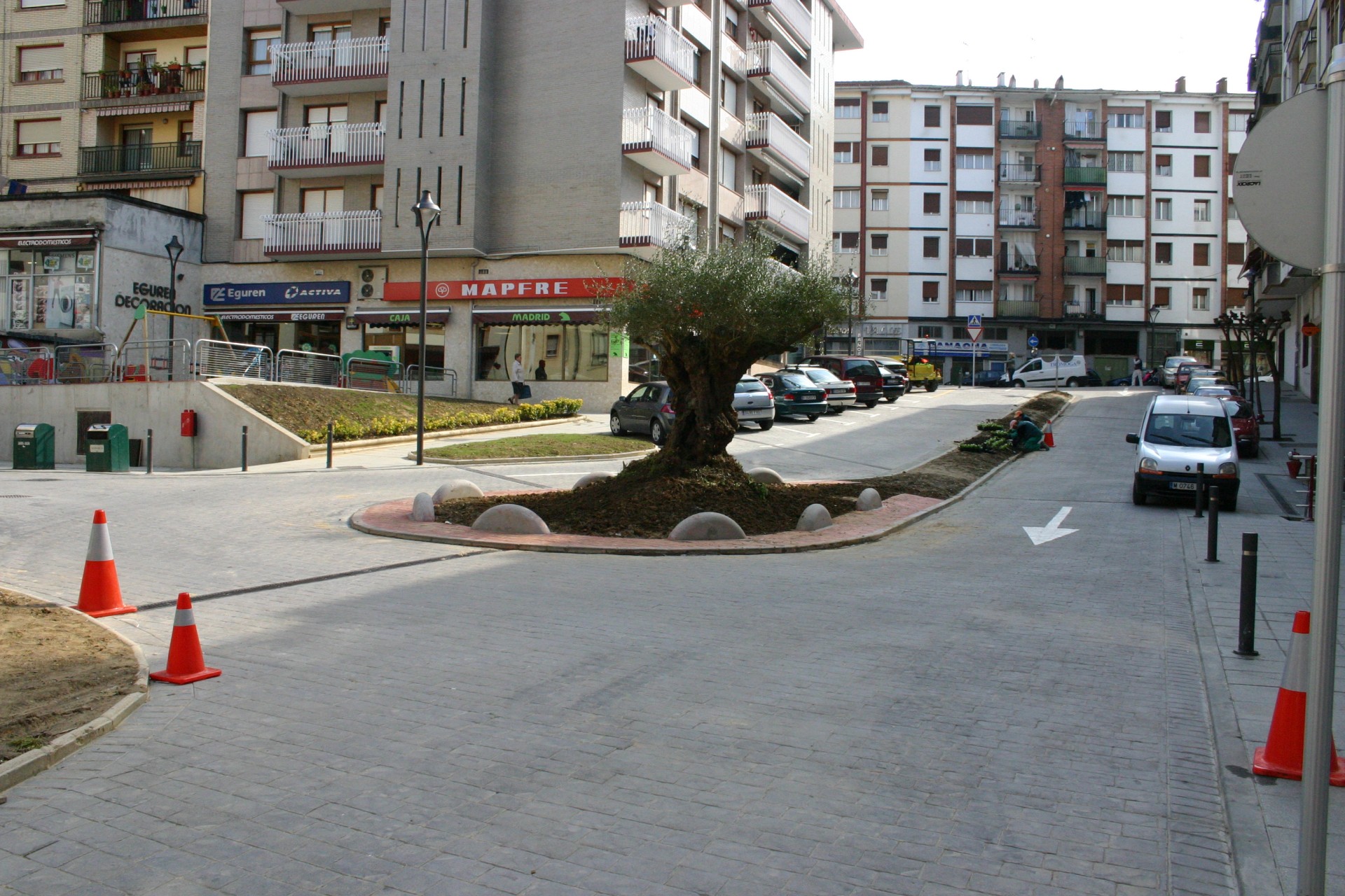 Nueva rotonda de Karabixa.