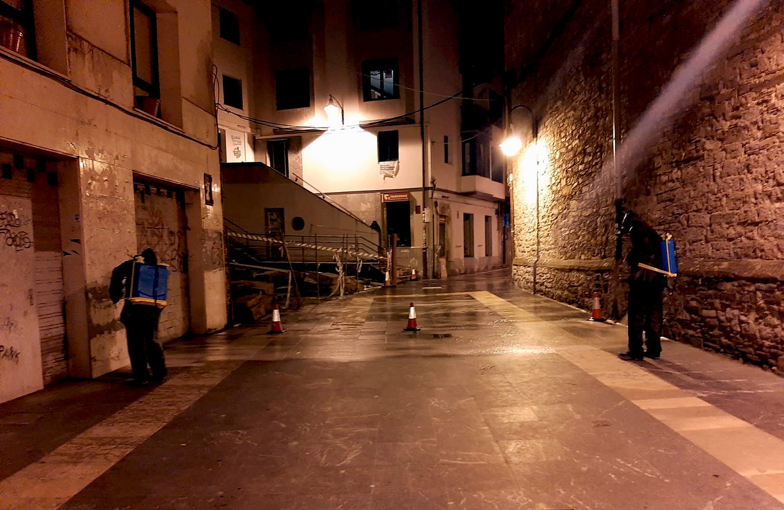 Operativo de la Brigada de Obras