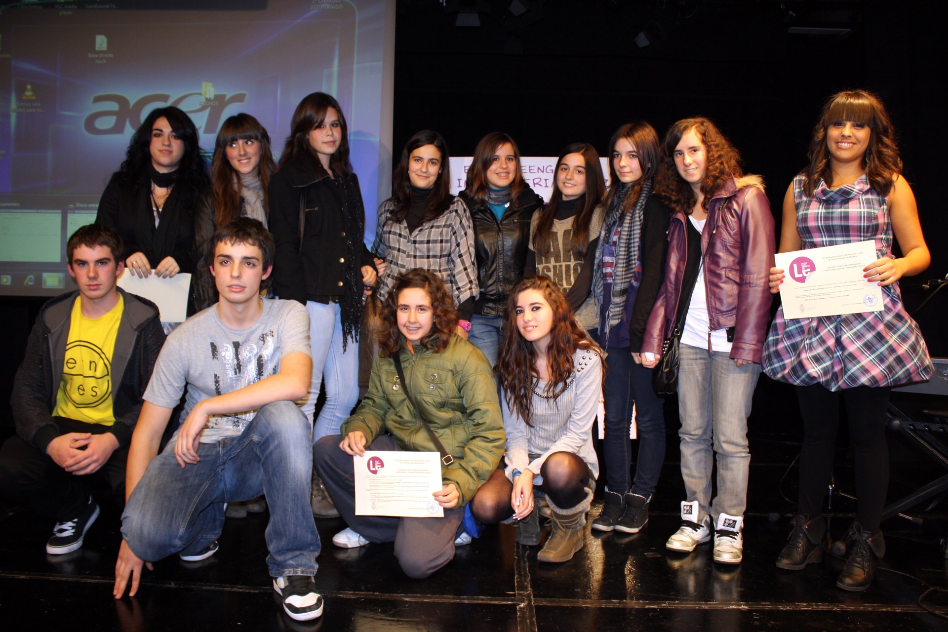 Participantes Beldur Barik 2011 Ermua