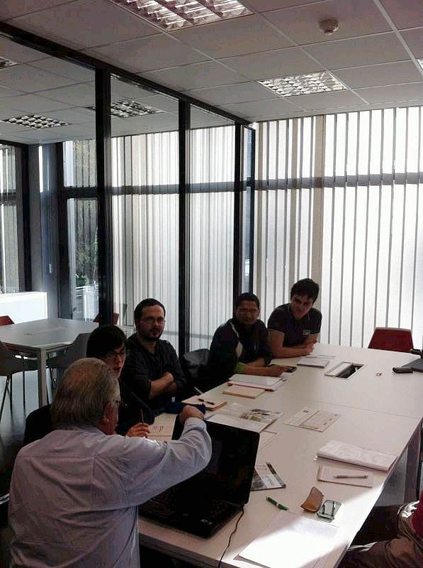 Personas integrantes del equipo Yuzz en Ermua