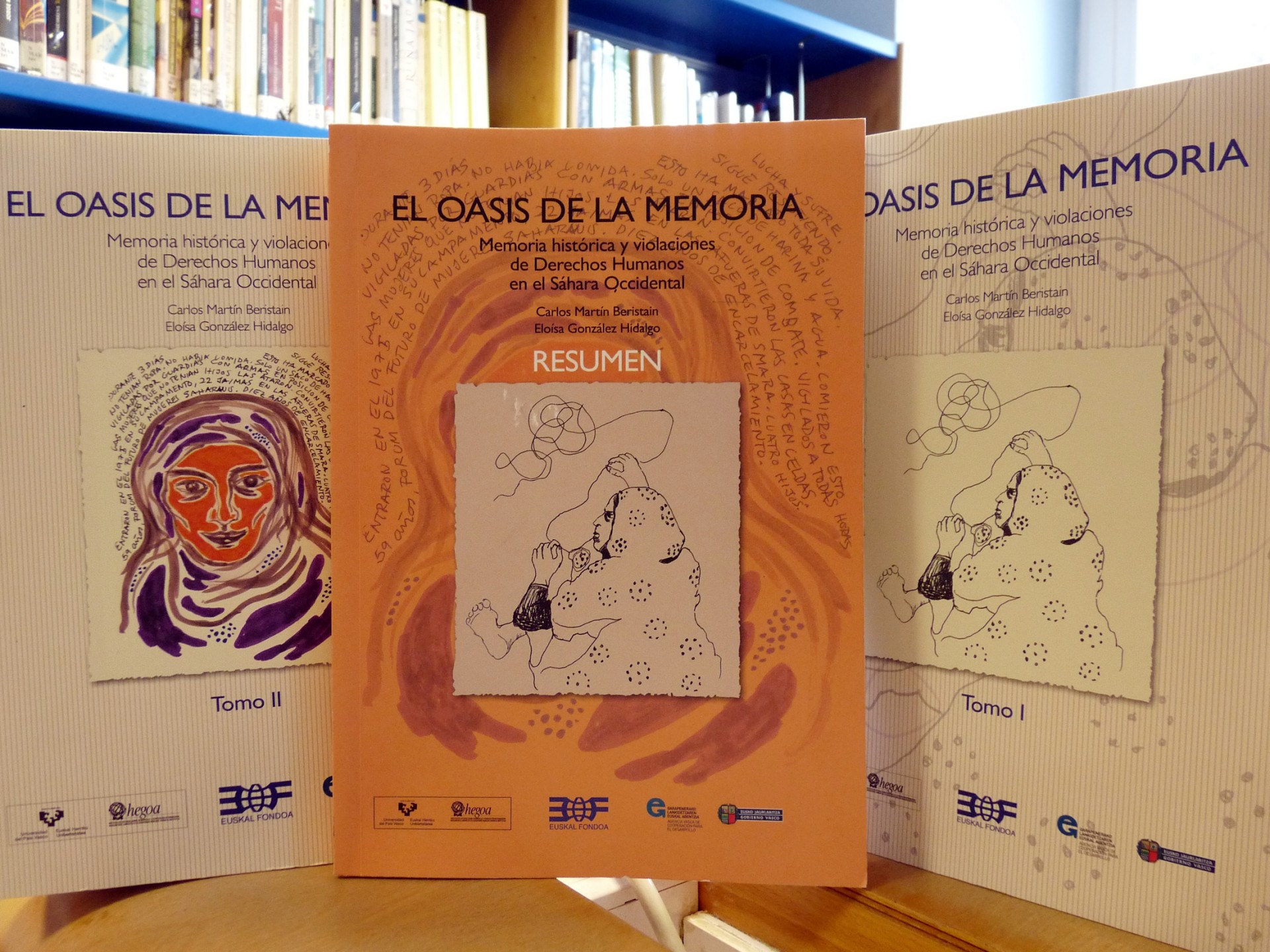 Portada de los tres ejemplares