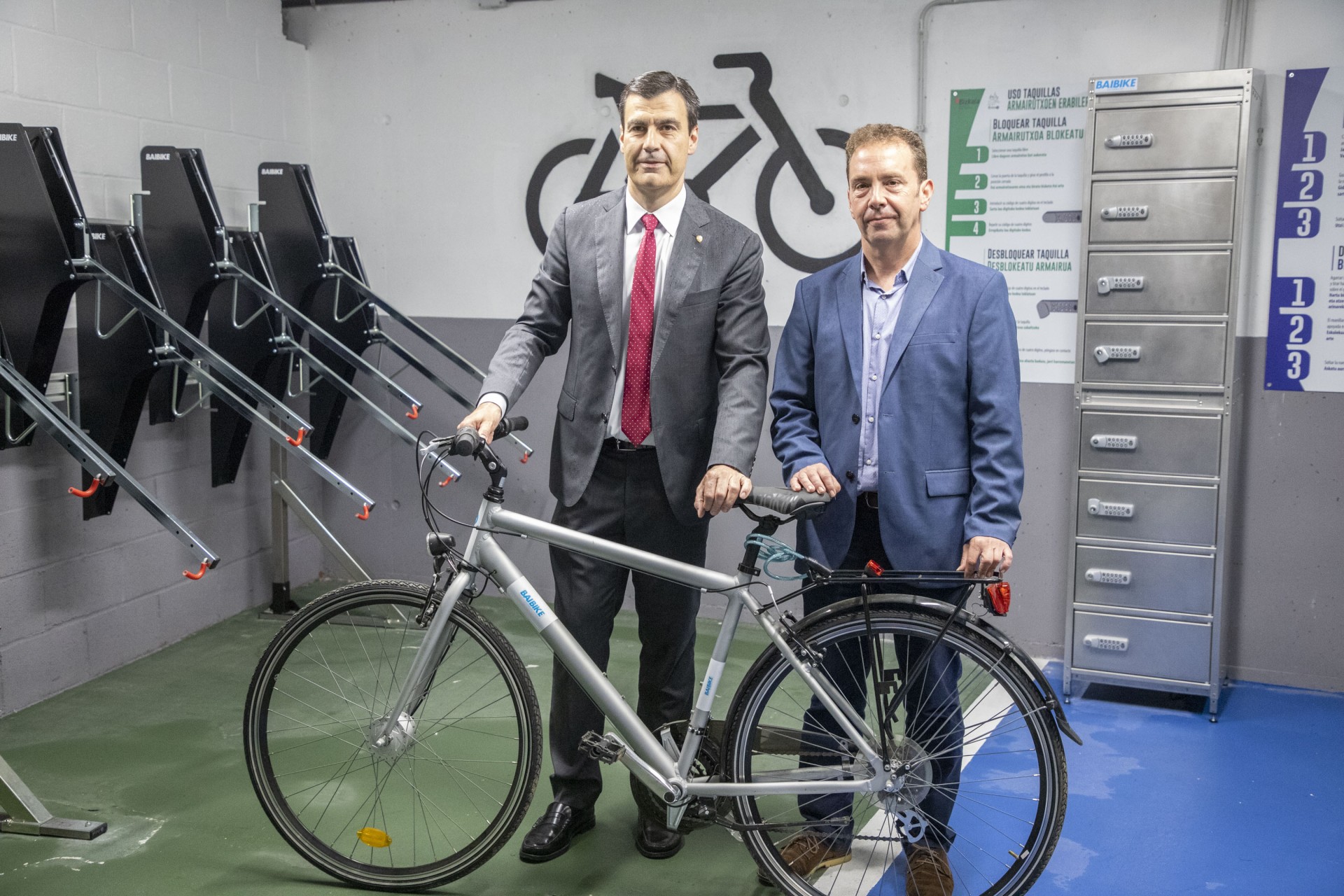 Presentación del Bizipark de Ermua