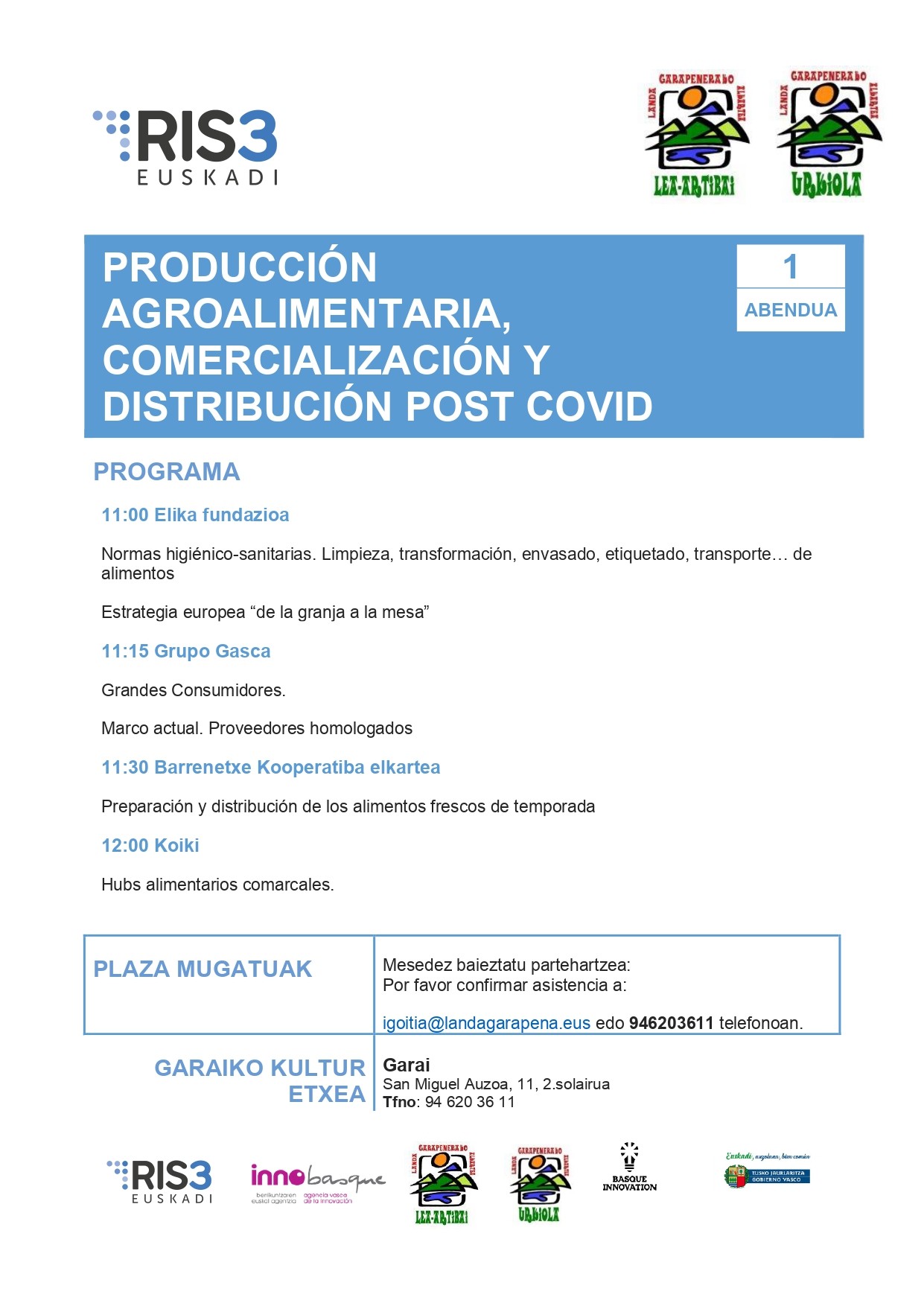 Programa de la jornada