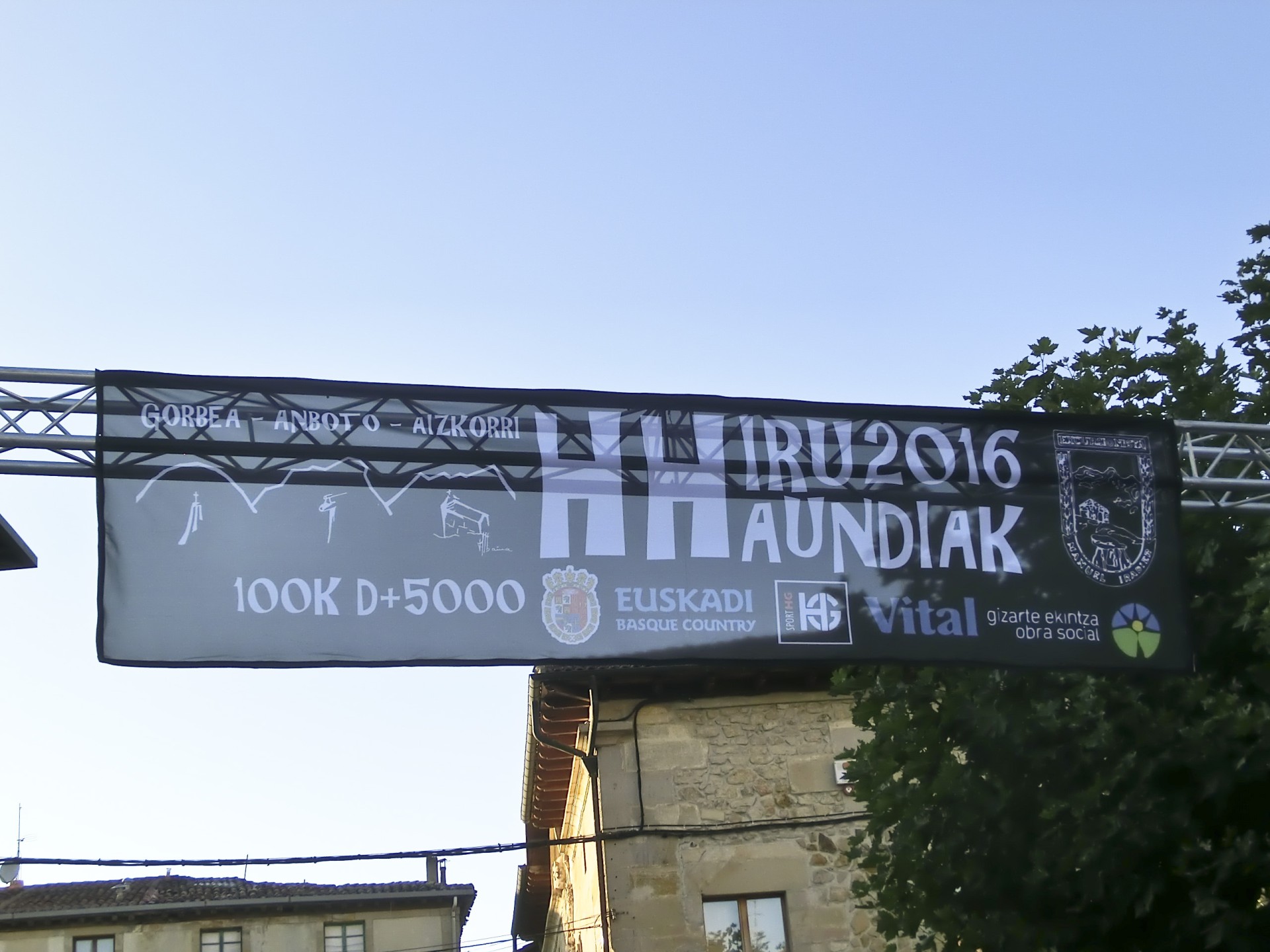 Prueba de Montaña 'Hiru Haundiak' 2016