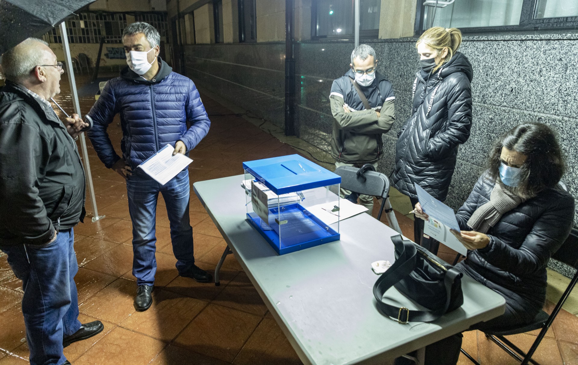 Puesto informativo de la Avda. Gipuzkoa