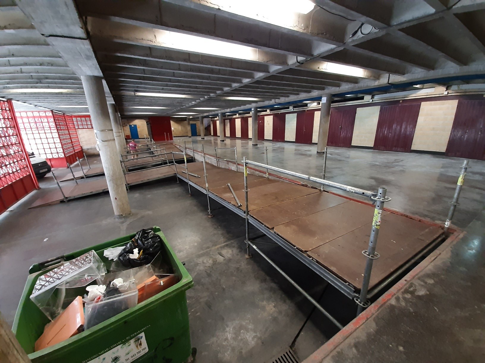 Rampas de acceso a la plaza del Mercado