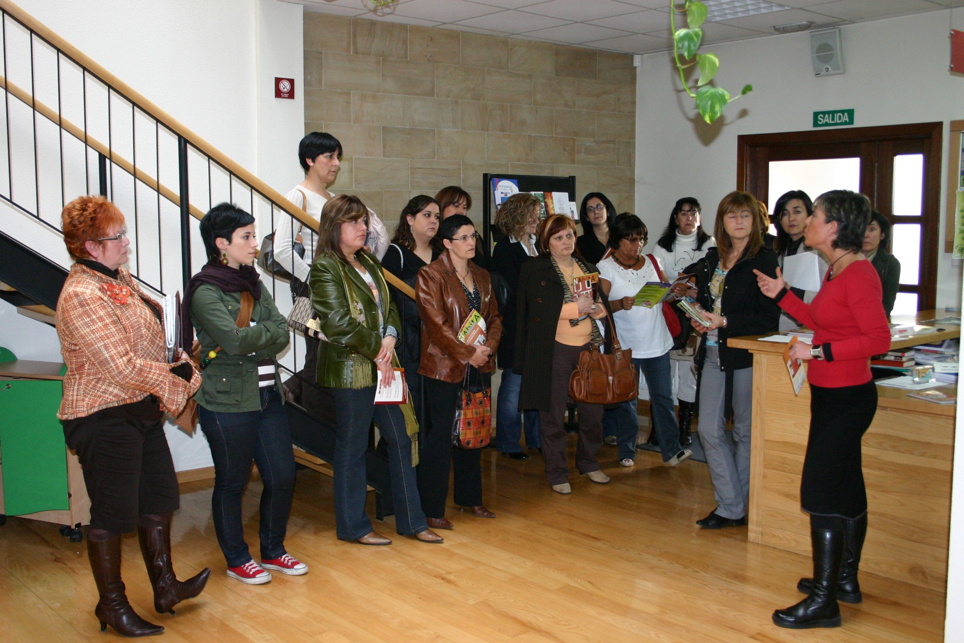 Reunión concejalas PSOE 2008