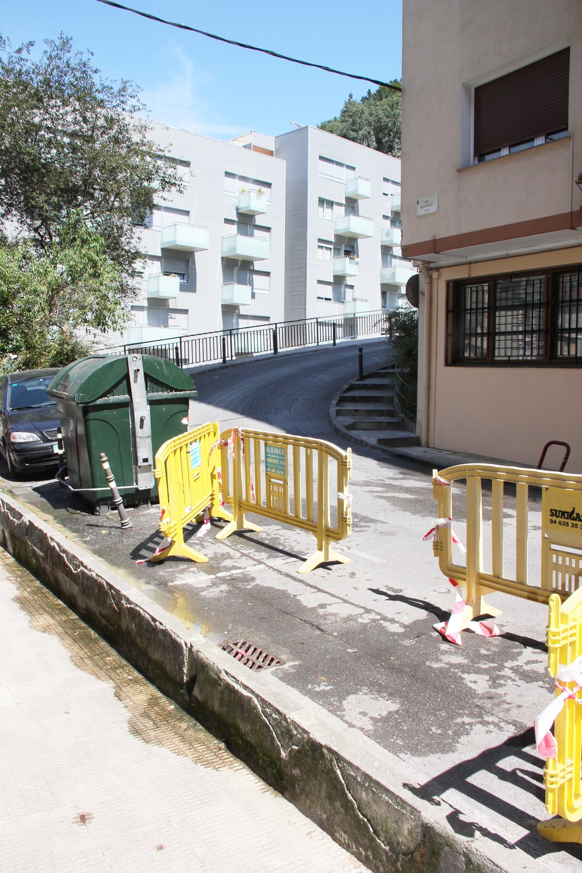 Revuelta del vial que une ambas calles