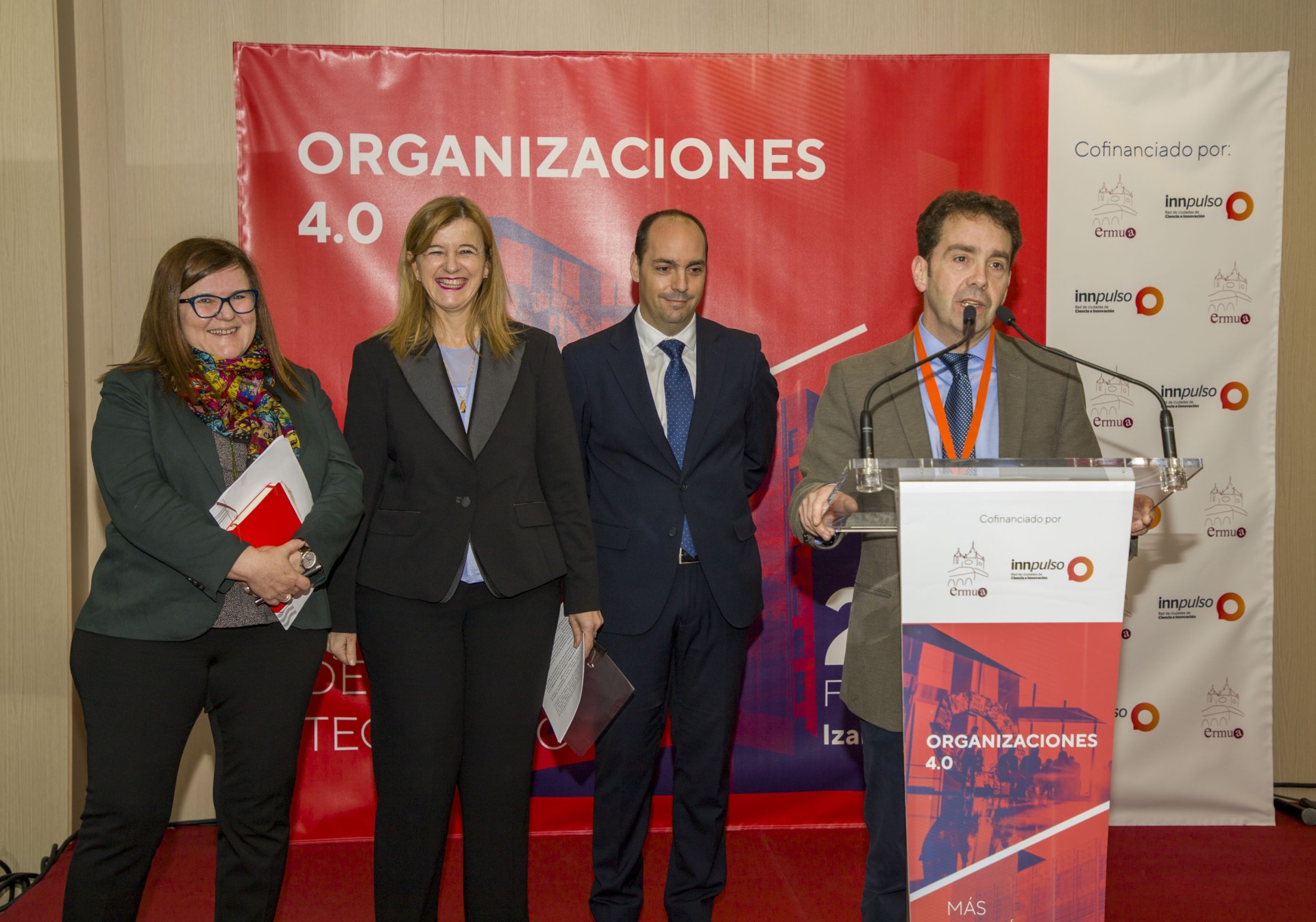 Rueda de prensa del evento Organizaciones 4.0