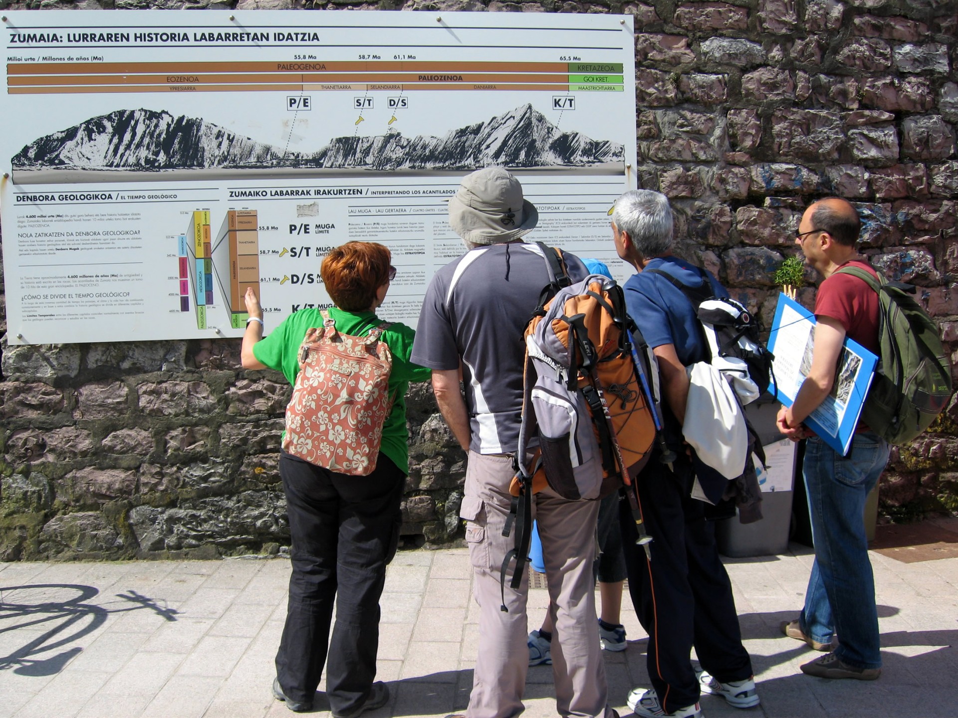 Salida a Zumaia para ver el Flysh
