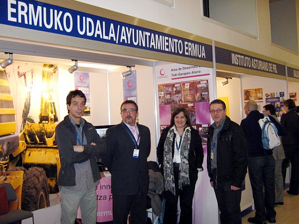 Stand de Ermua en el I. Congreso de prevención Riesgos Laborales