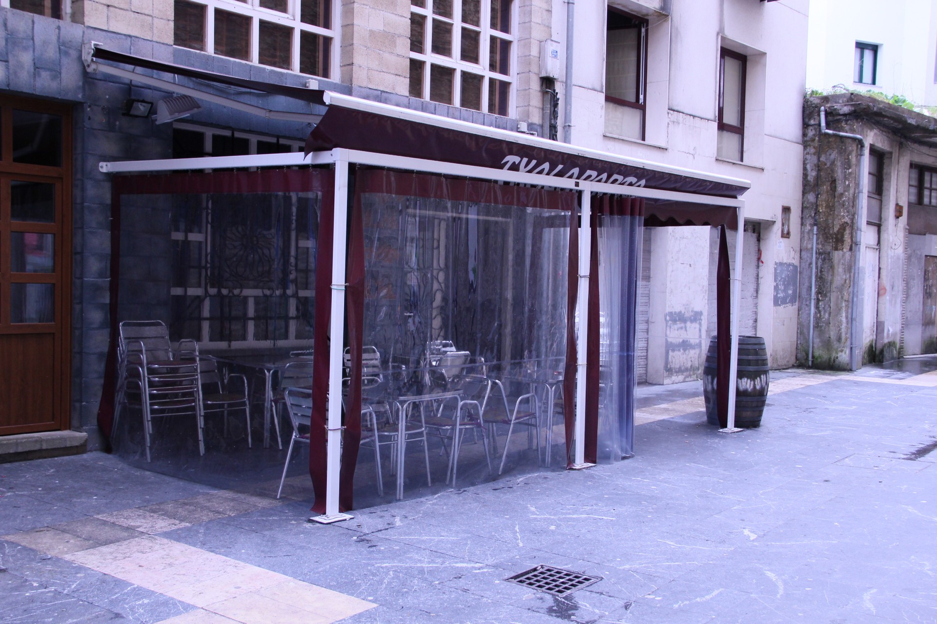 Terraza del Bar Txalaparta