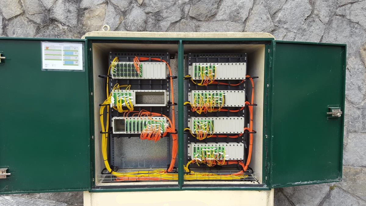 Trabajos de adaptación y mejora de las instalaciones de fibra óptica