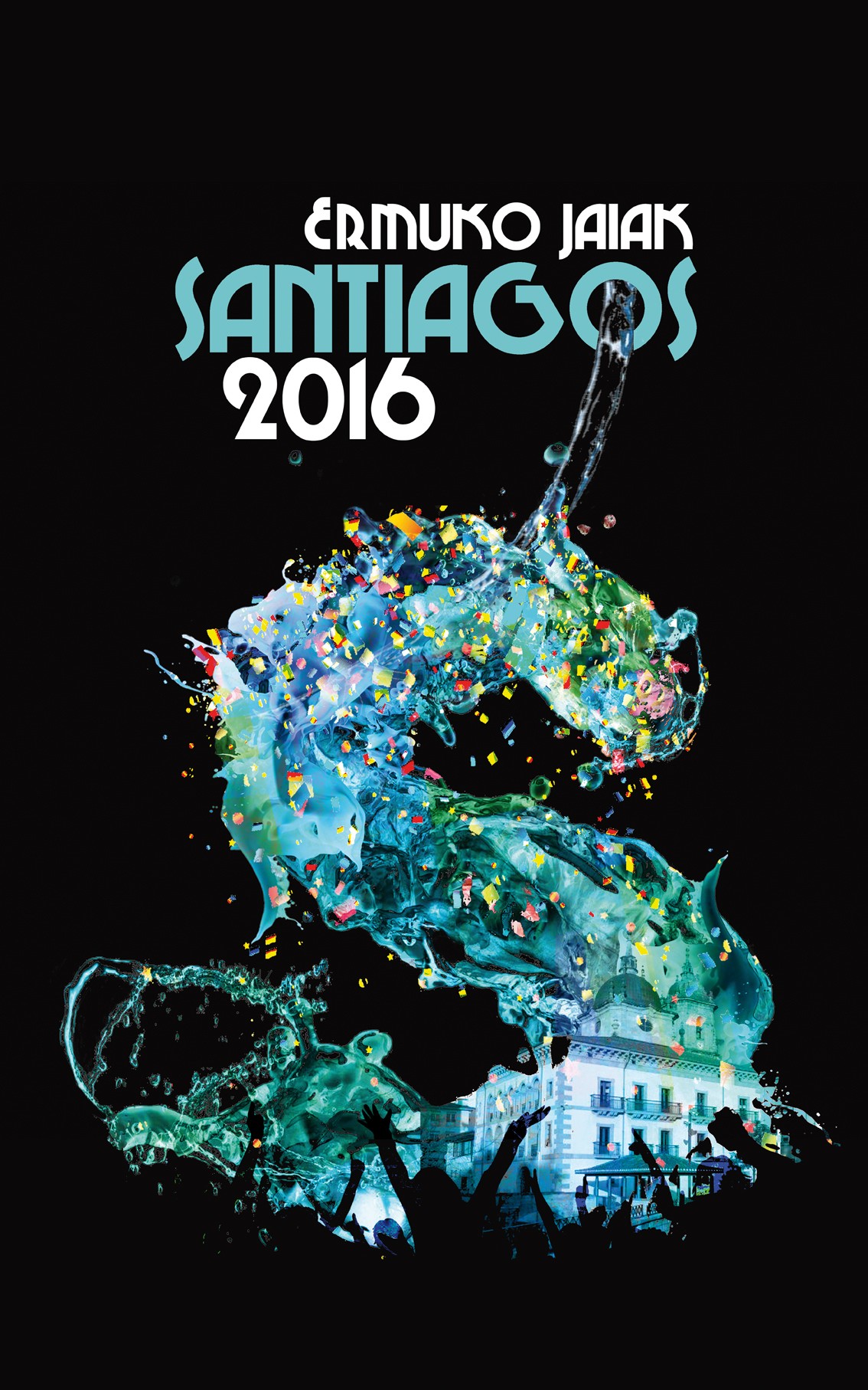 título: 'Jaietarako prest'. Cartel fiesta de Ermua 2016 título: 'Jaietarako prest'. Cartel fiesta de Ermua 2016