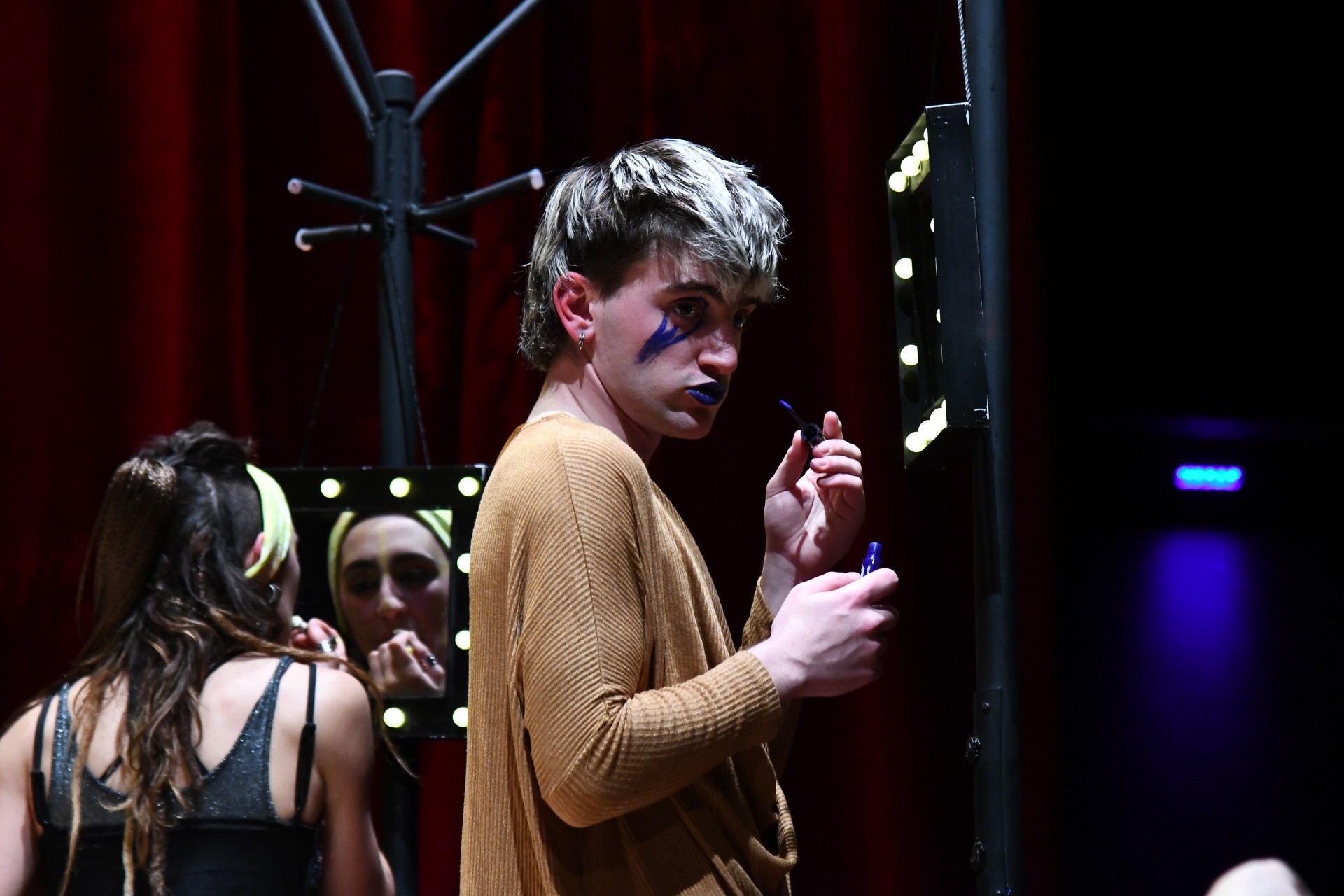 Un momento de la interpretación de la obra '¿Qué fue de Ana García?