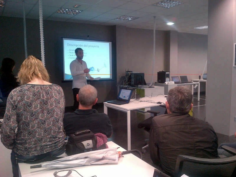 Un momento de la presentación