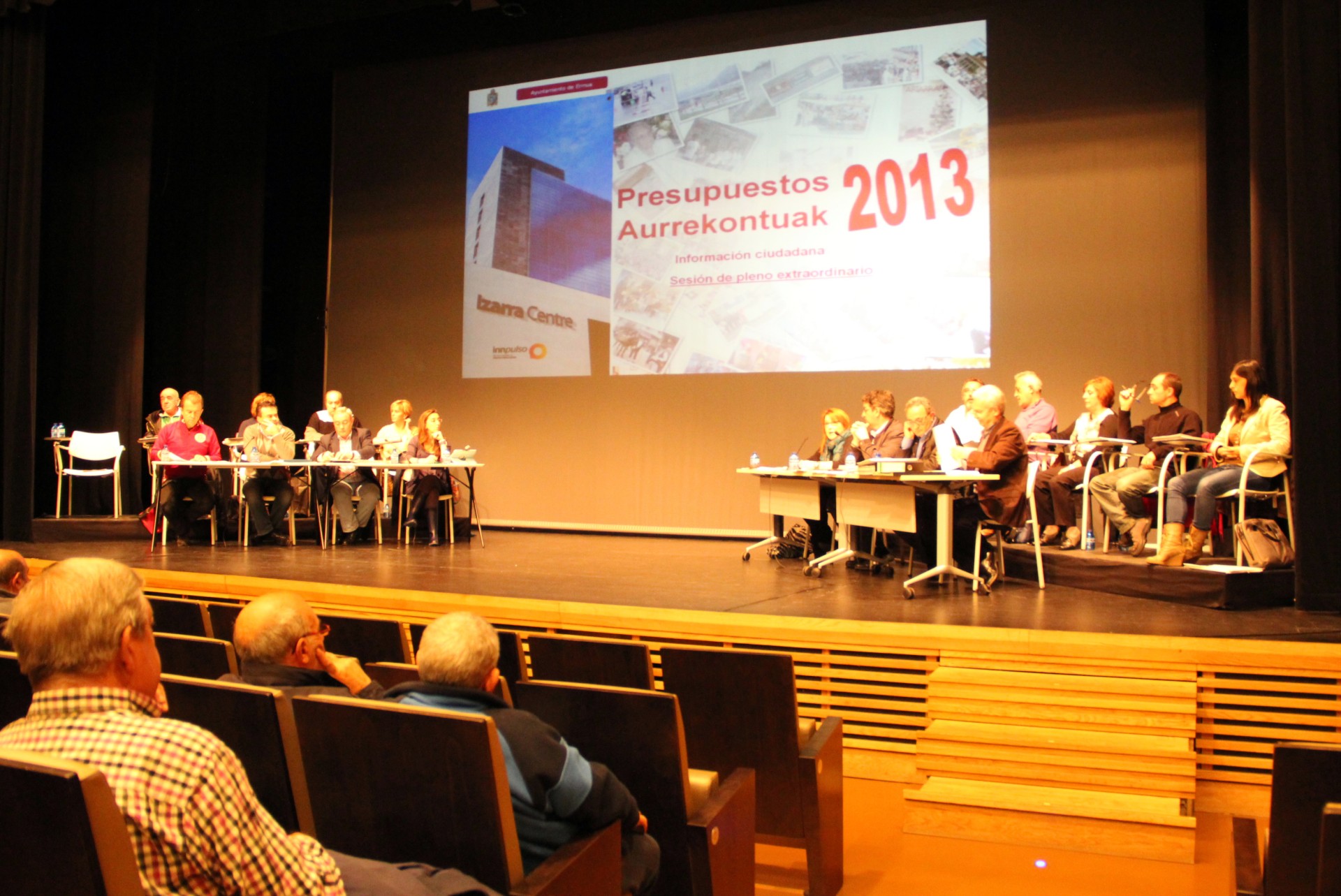 Un momento de la sesión